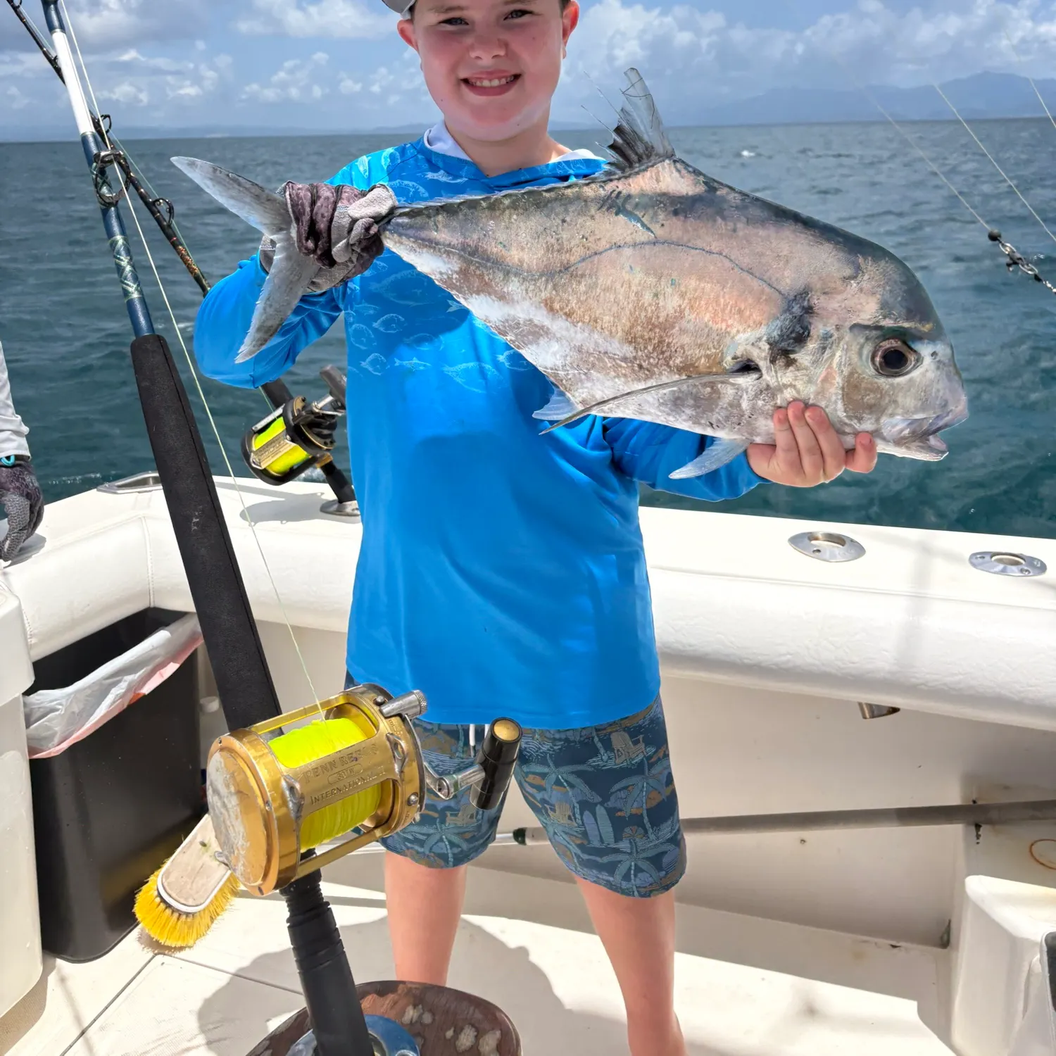 The most recent African pompano catches on Fishbrain