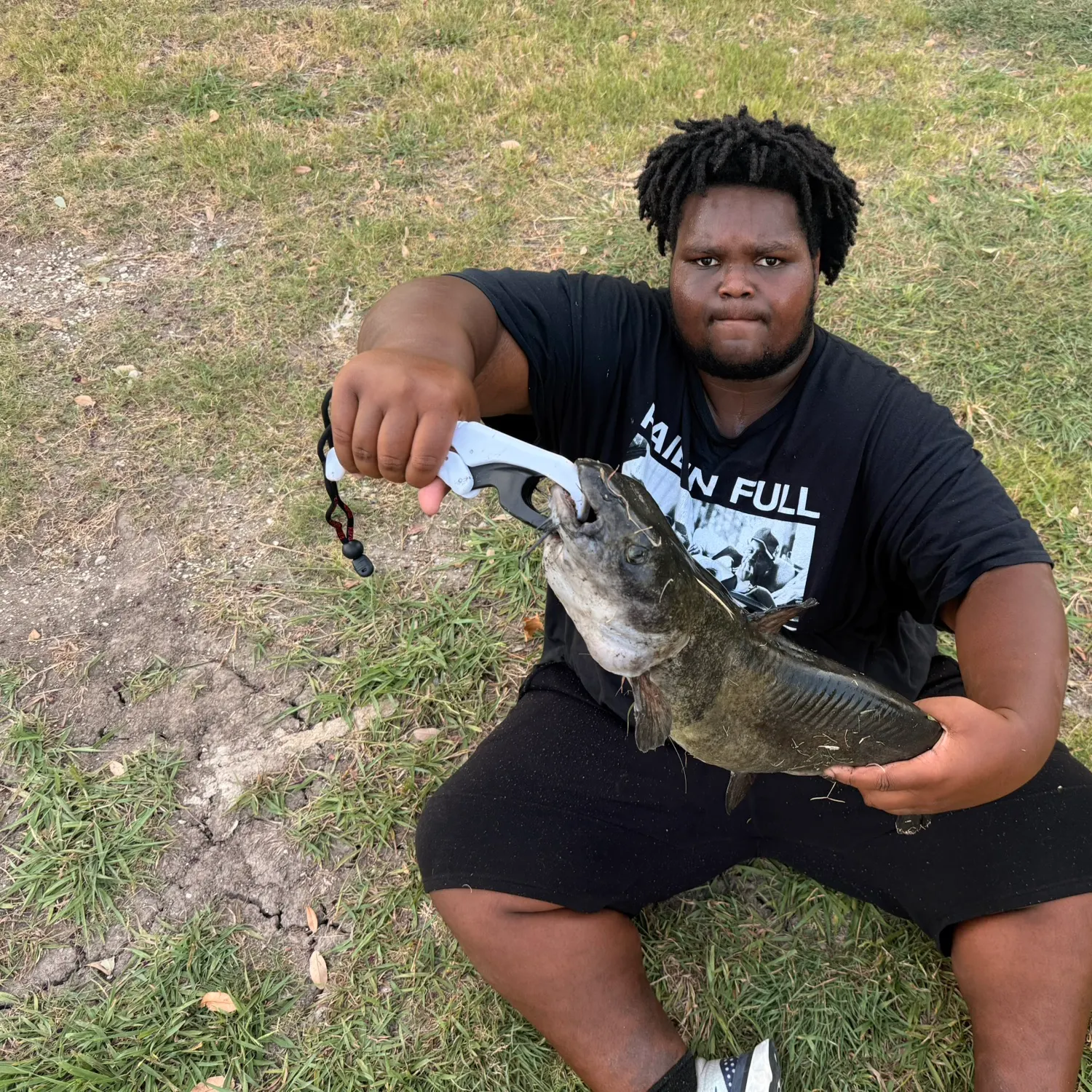 Channel catfish caught on Fishbrain