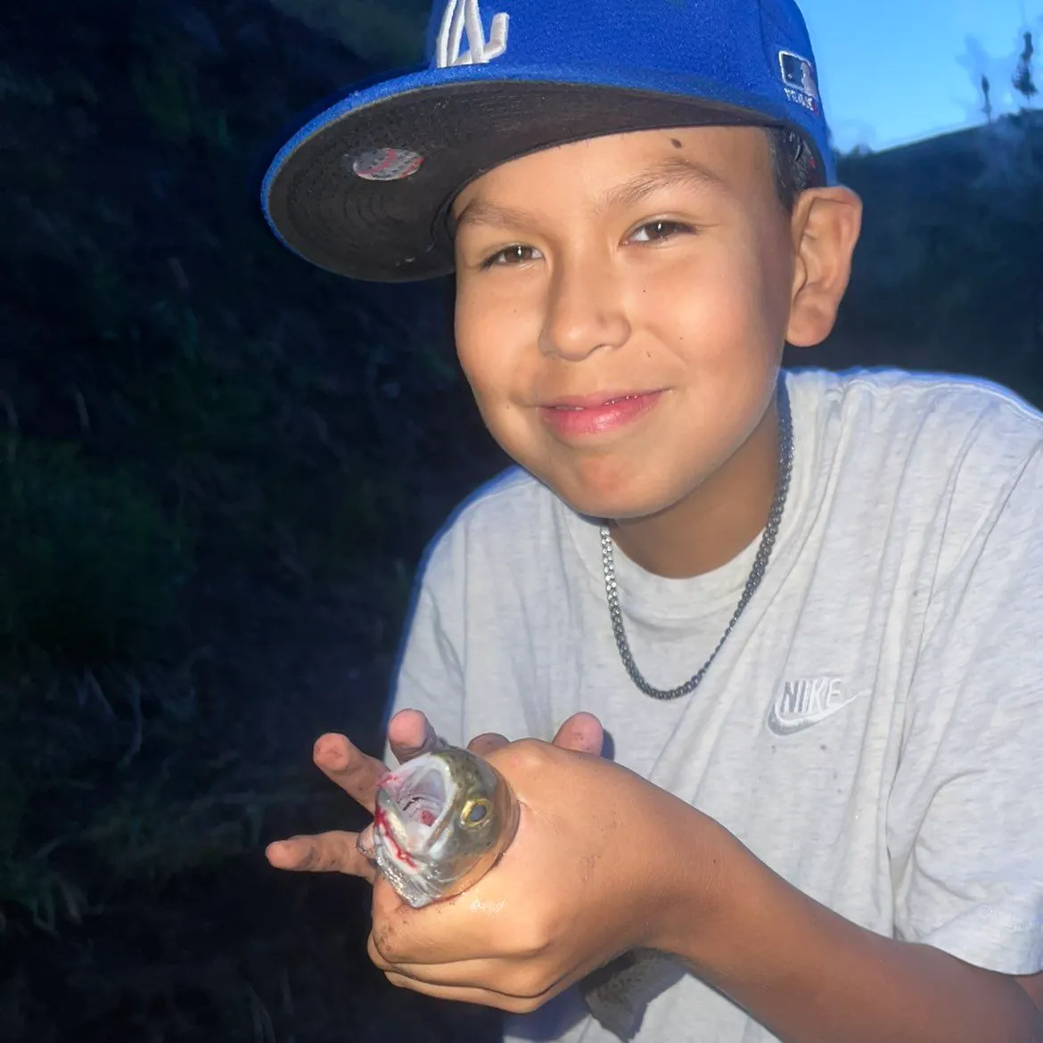 Rainbow trout caught on Fishbrain