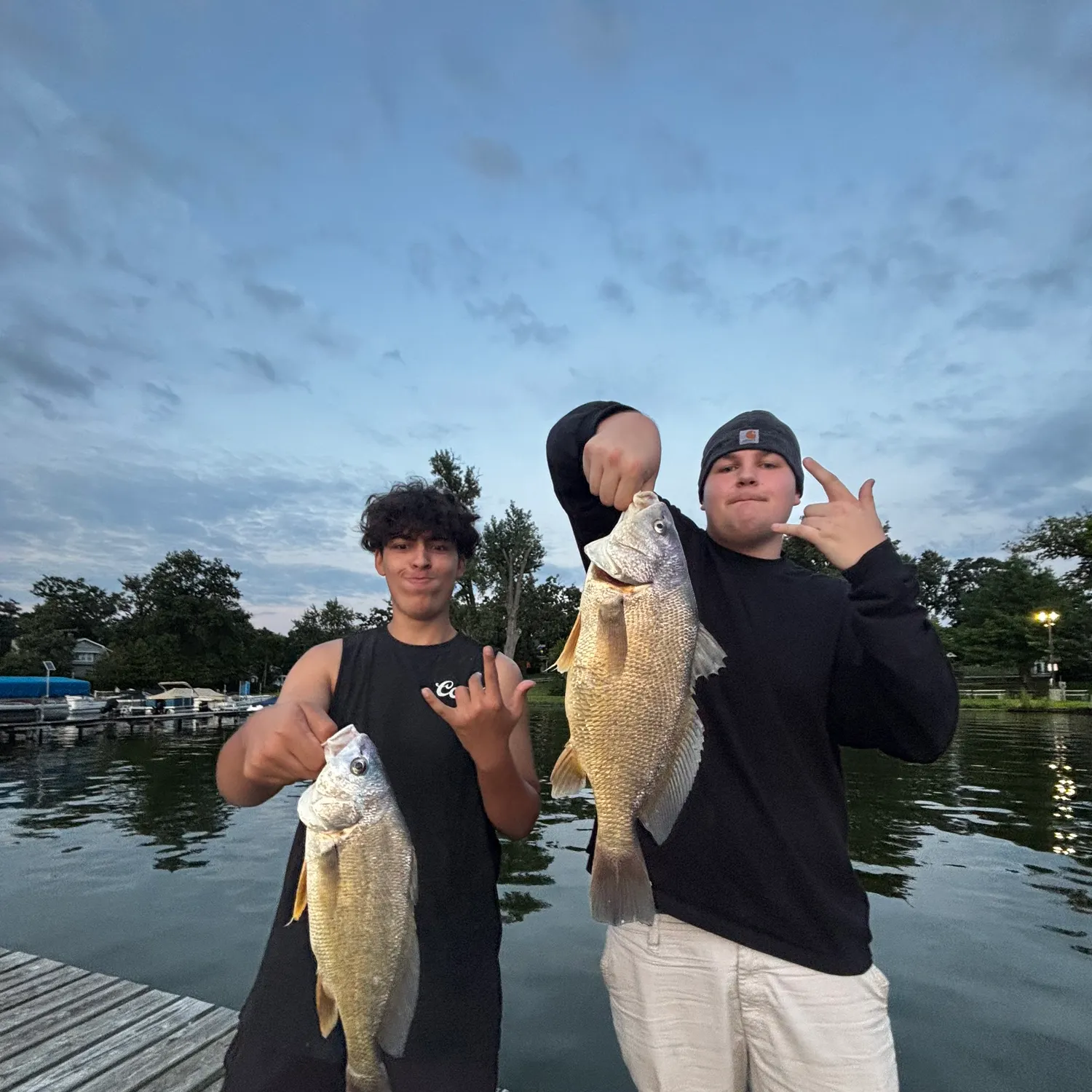 recently logged catches