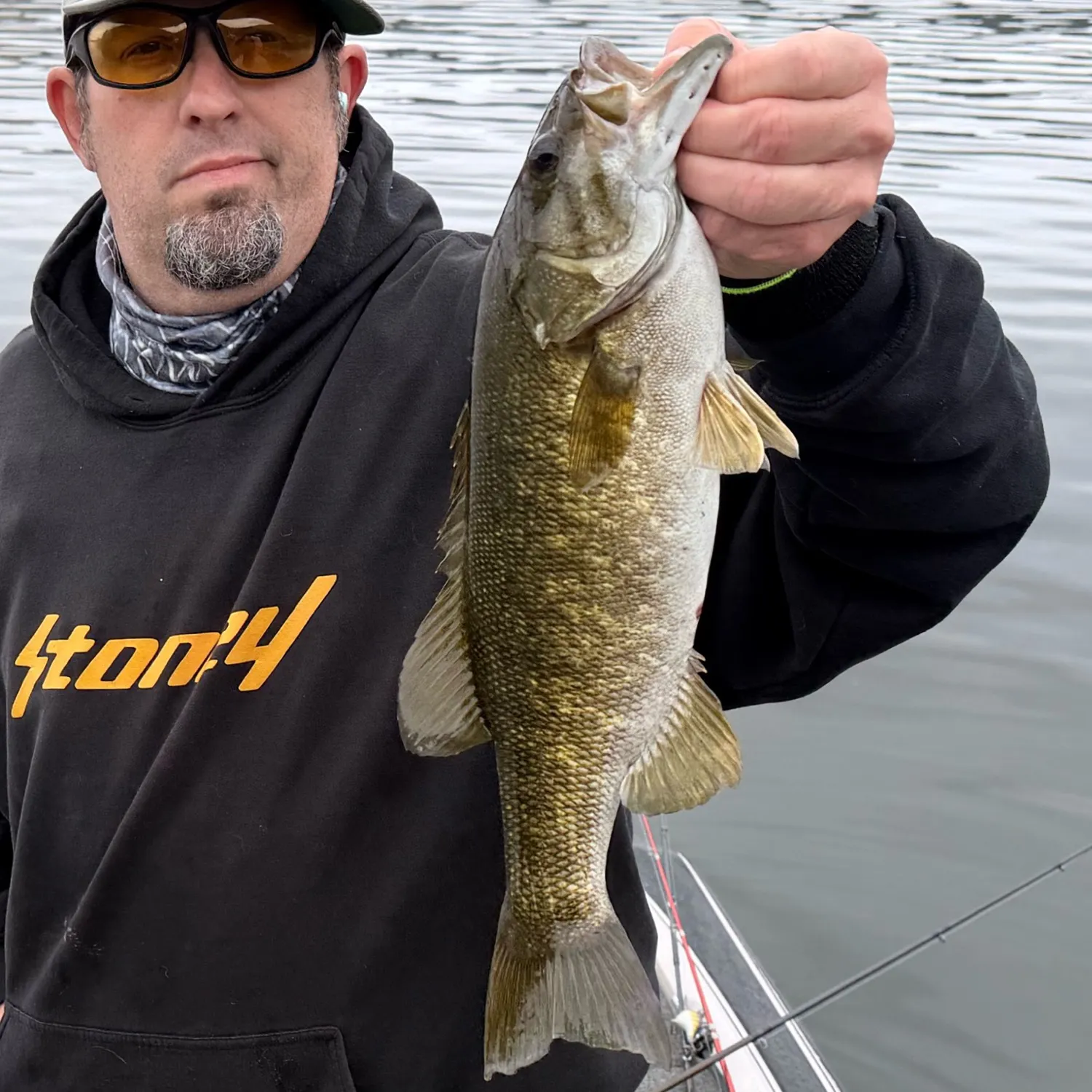 Smallmouth bass caught on Fishbrain