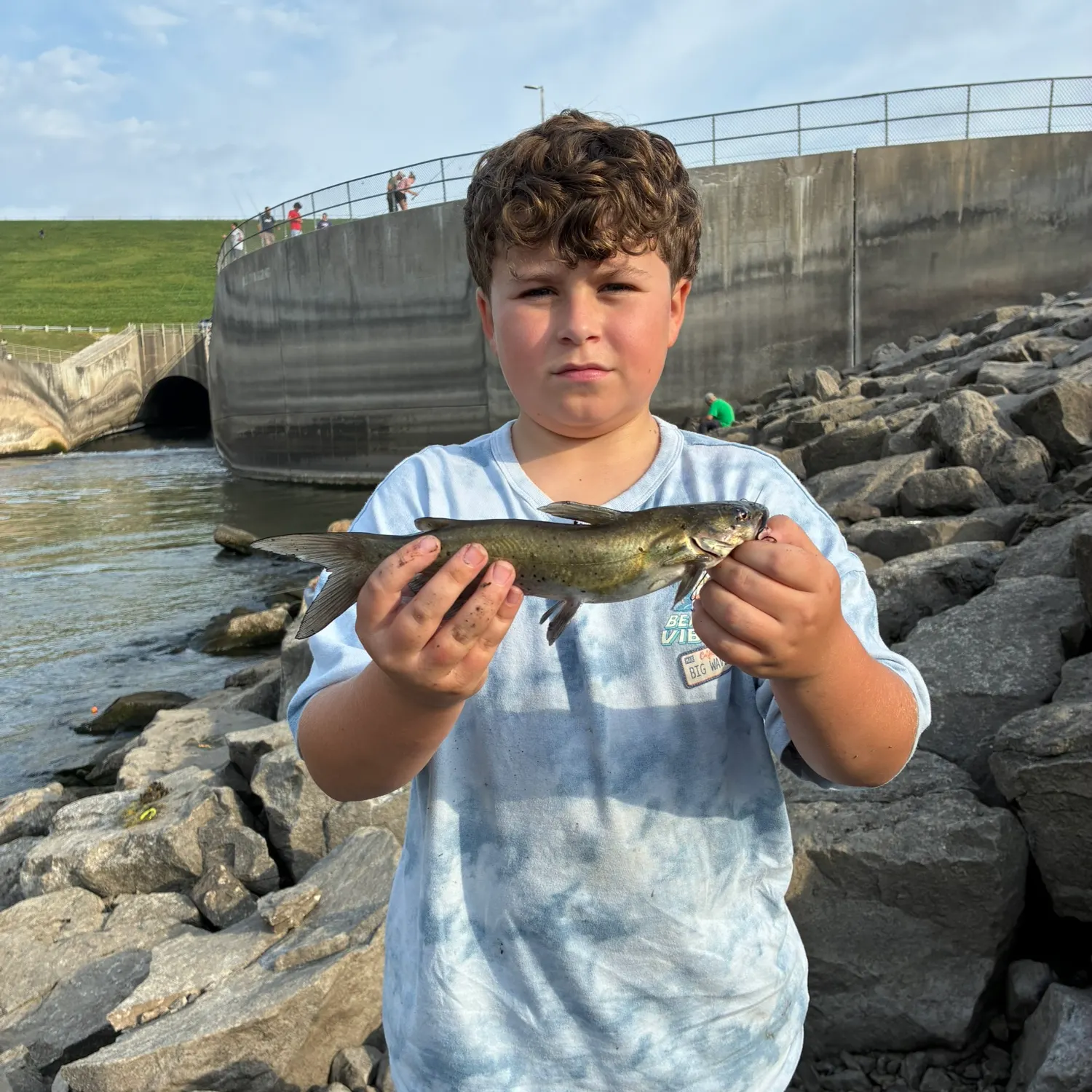 Channel catfish caught on Fishbrain