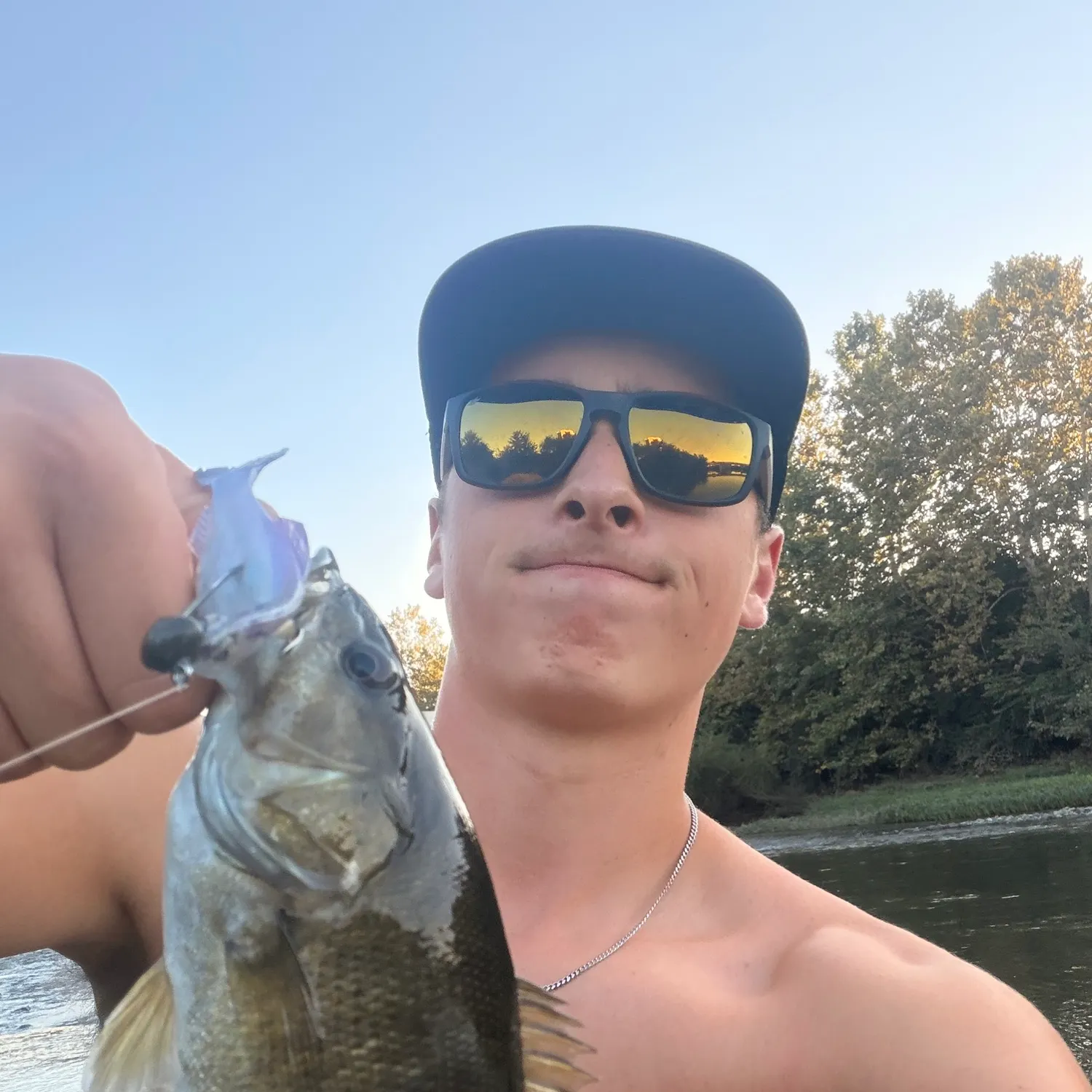Smallmouth bass caught on Fishbrain