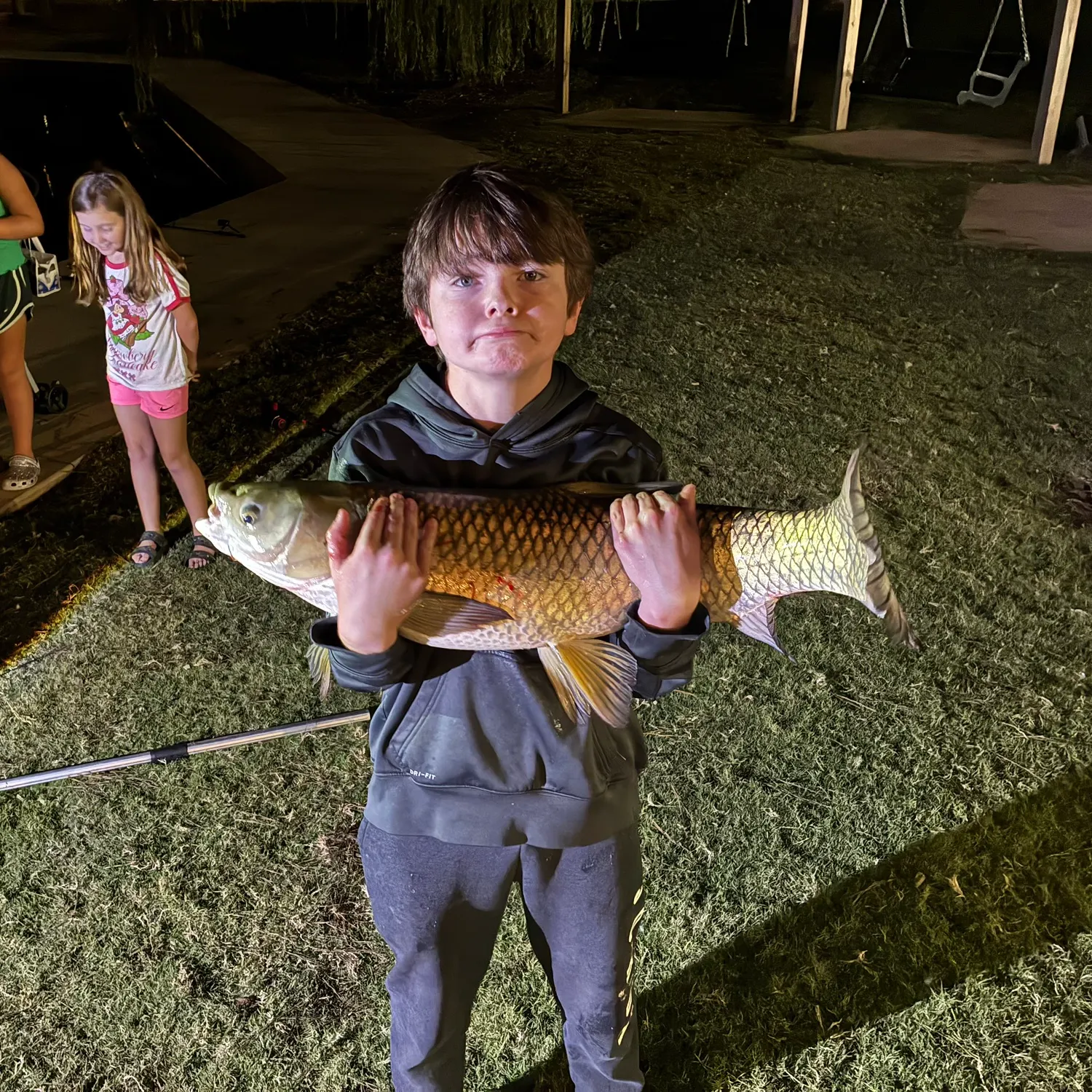 Grass carp caught on Fishbrain
