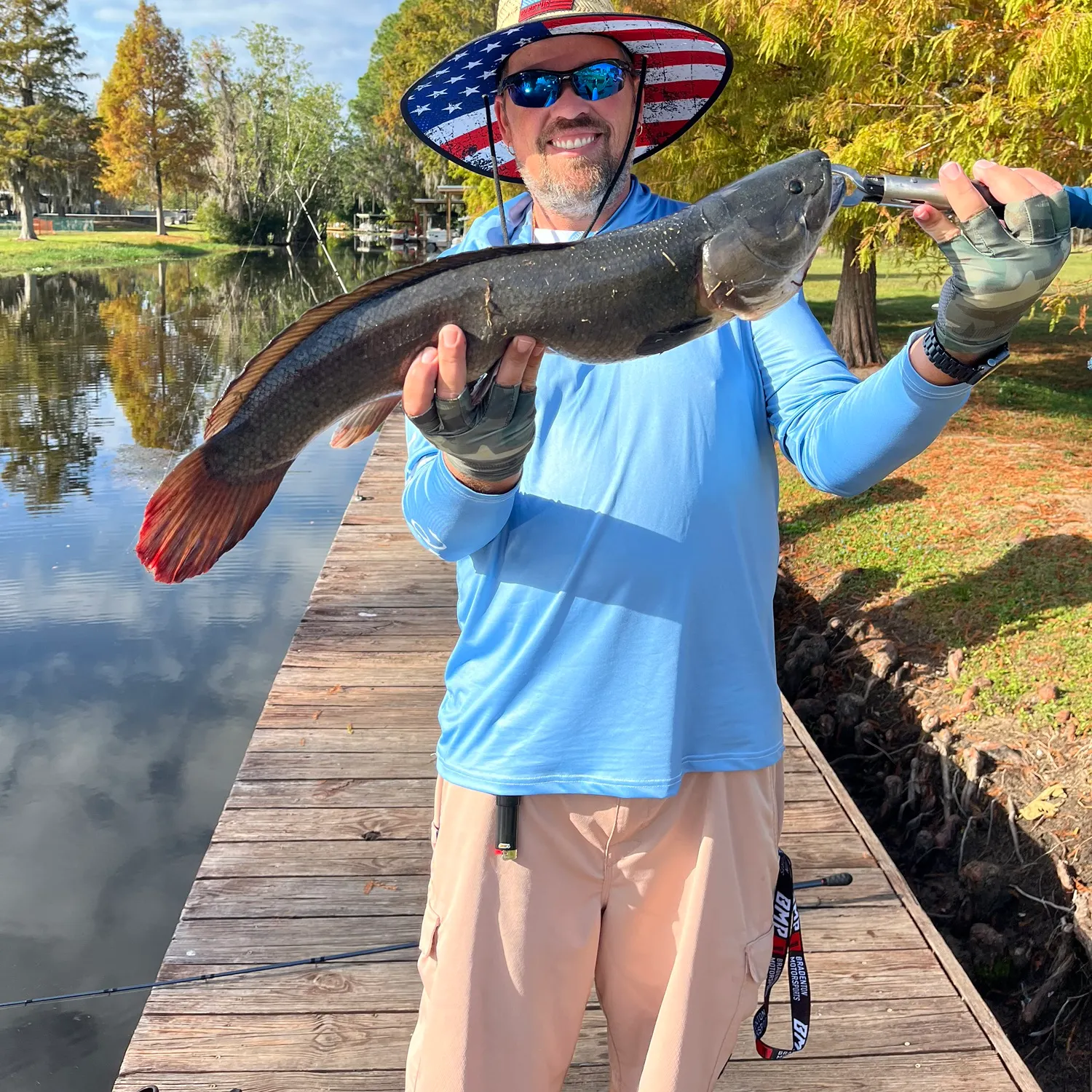 The most recent Eyetail bowfin catches on Fishbrain