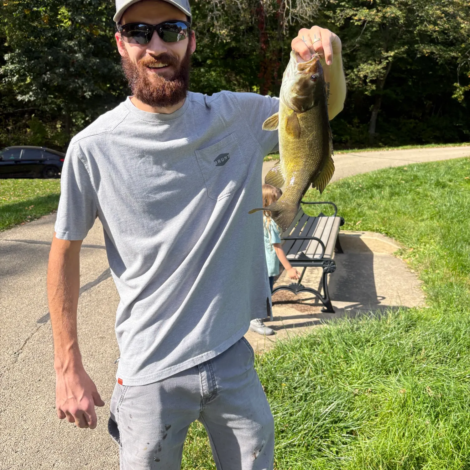 Smallmouth bass caught on Fishbrain