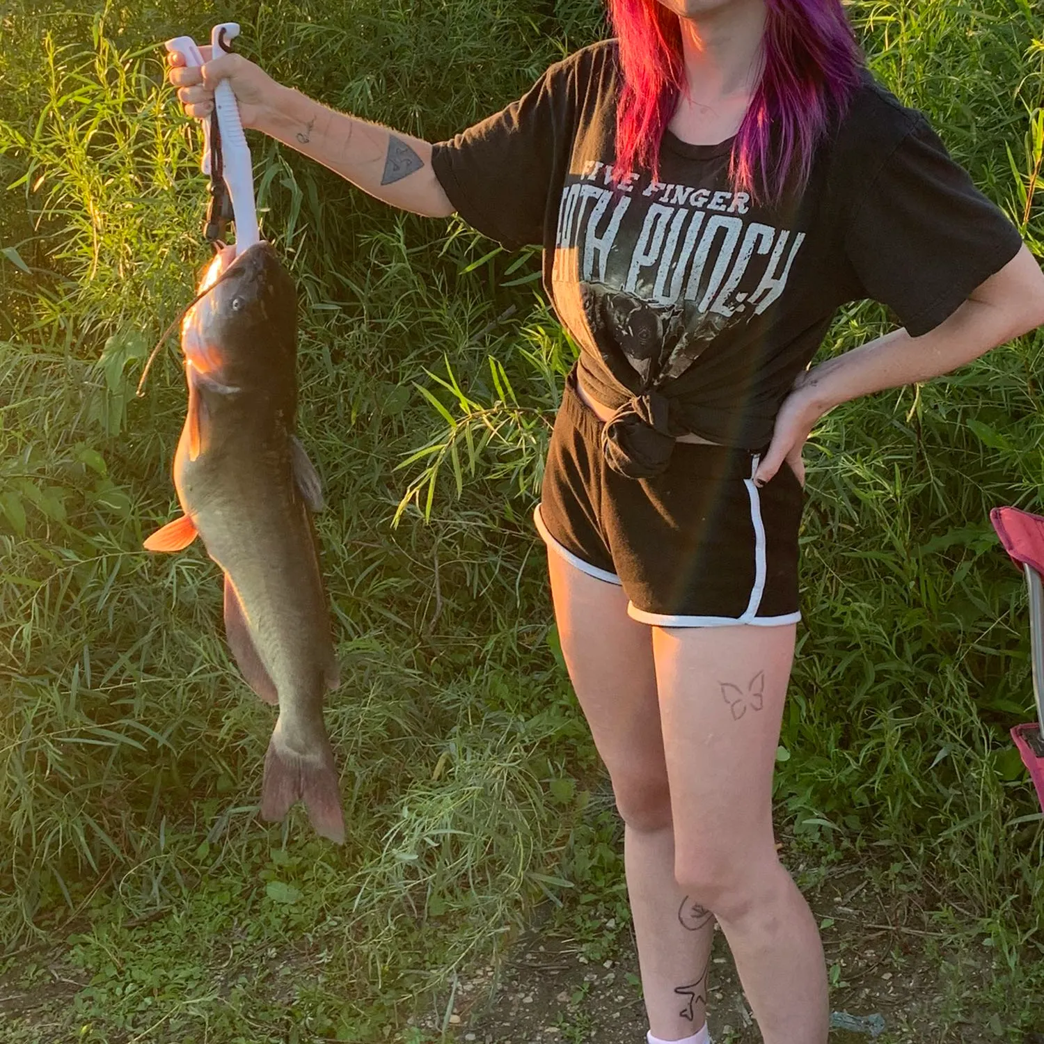 recently logged catches