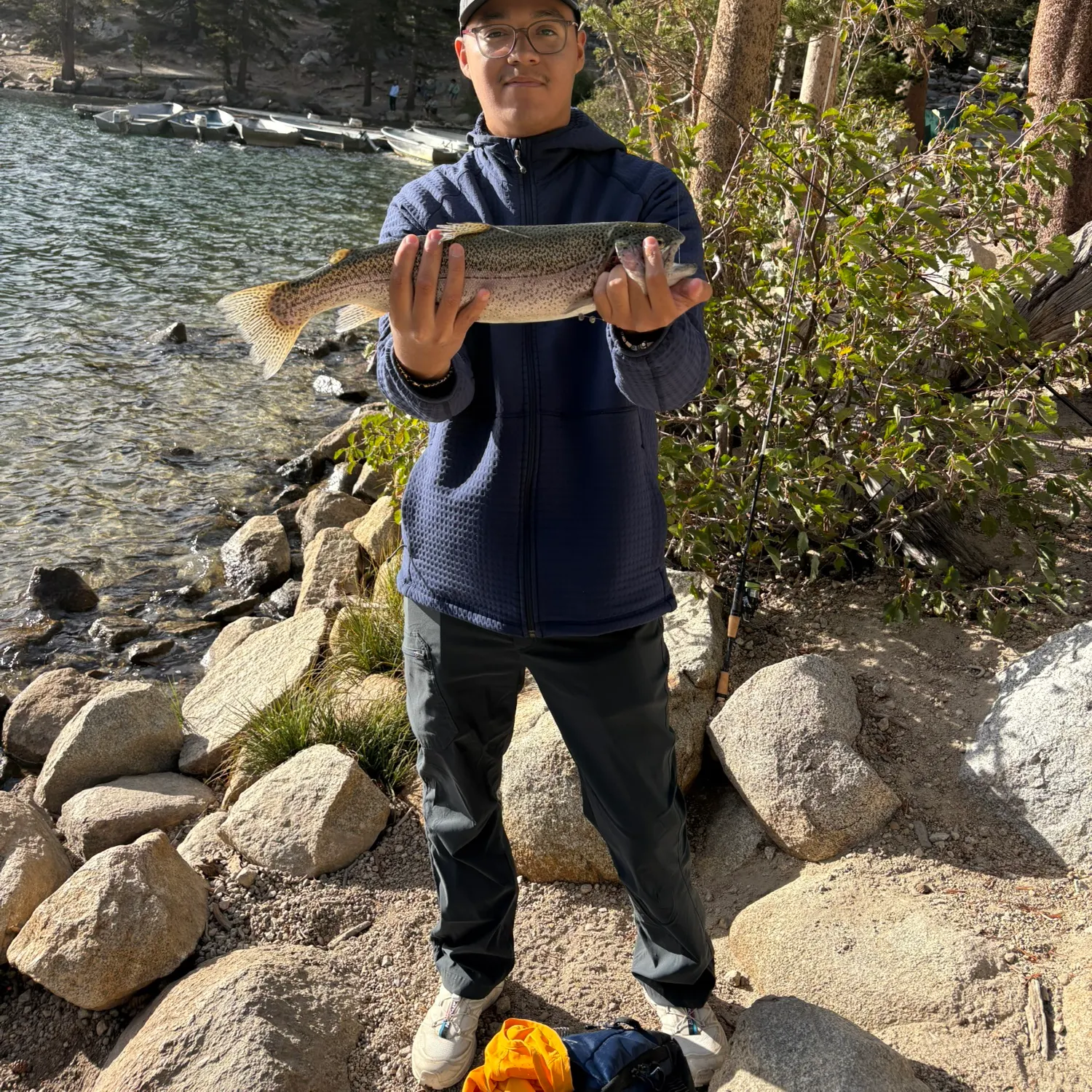 Rainbow trout caught on Fishbrain