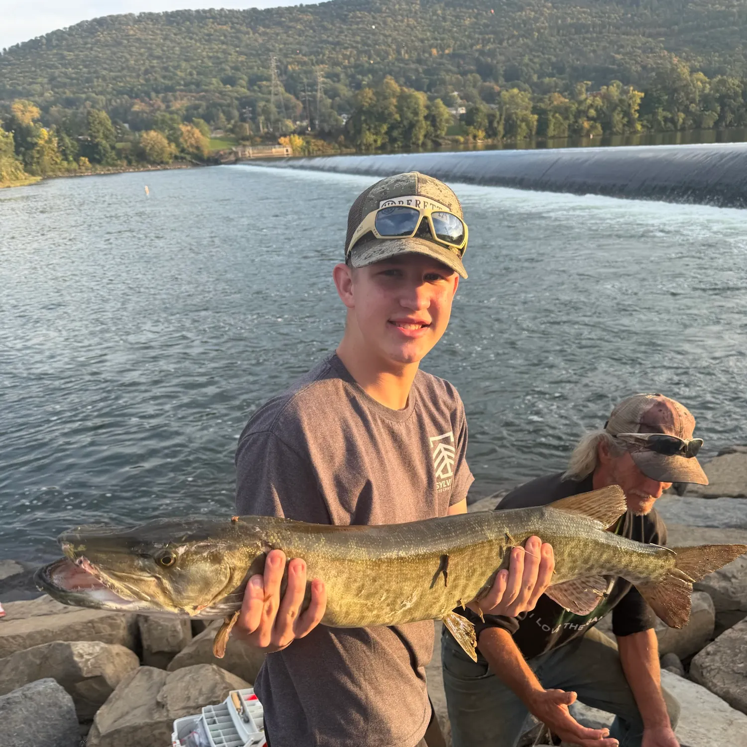 Muskie caught on Fishbrain