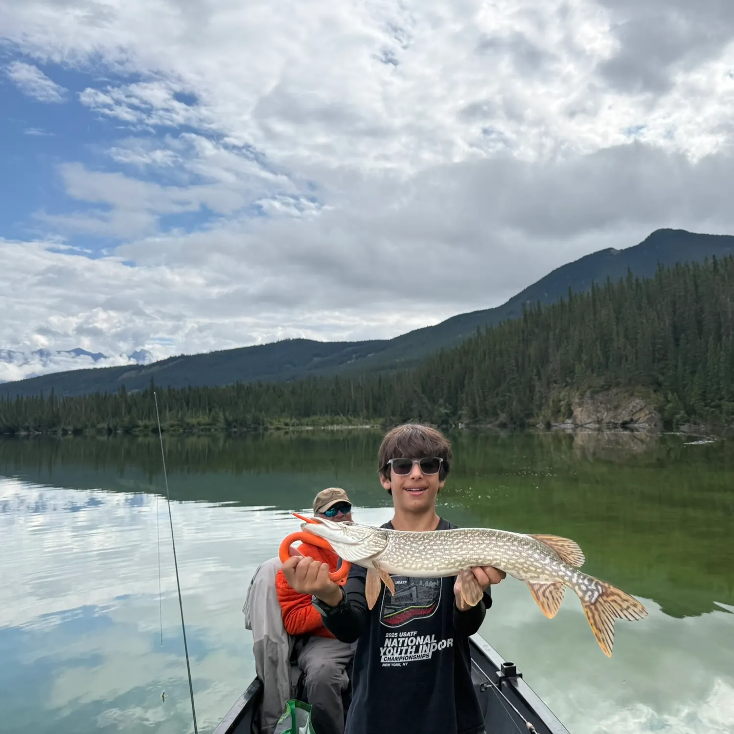 Northern pike caught on Fishbrain