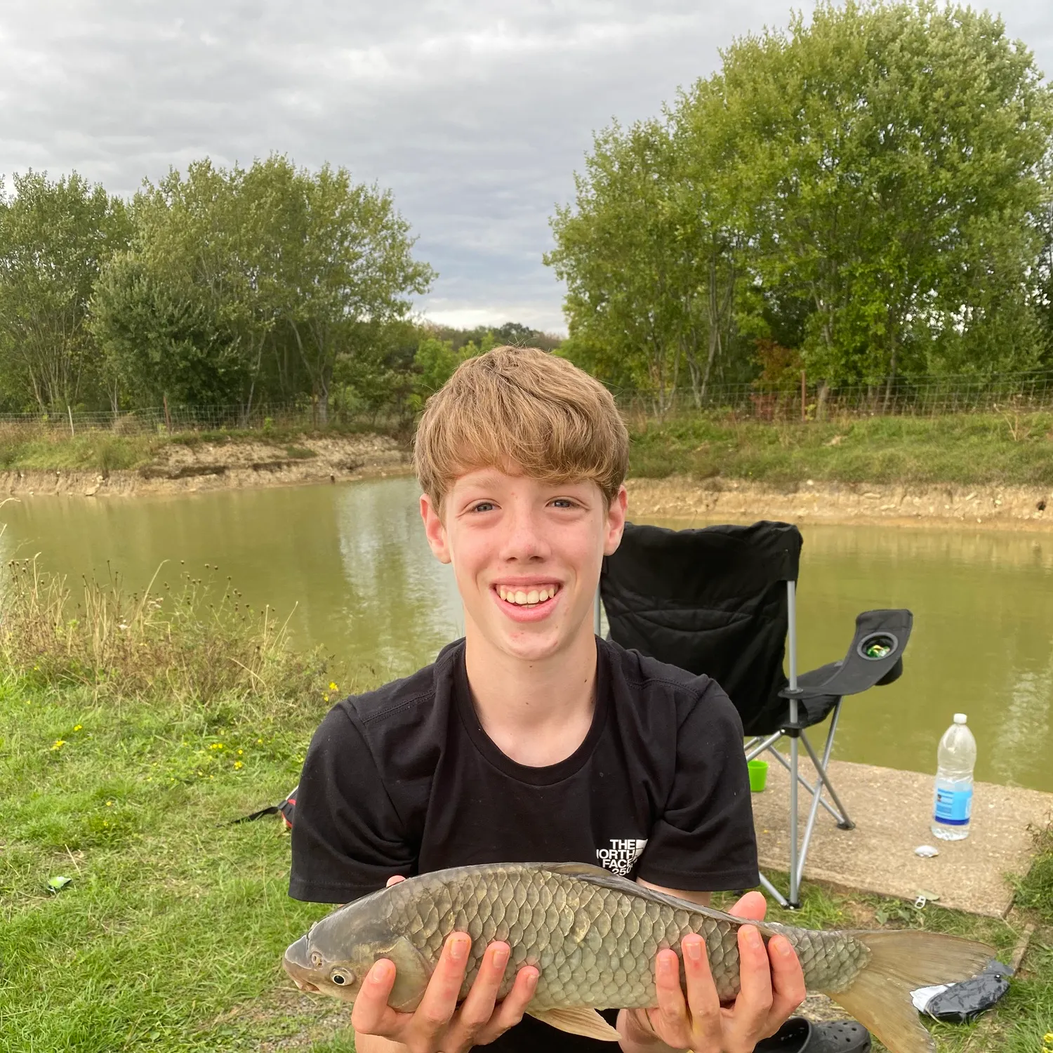 Common carp caught on Fishbrain