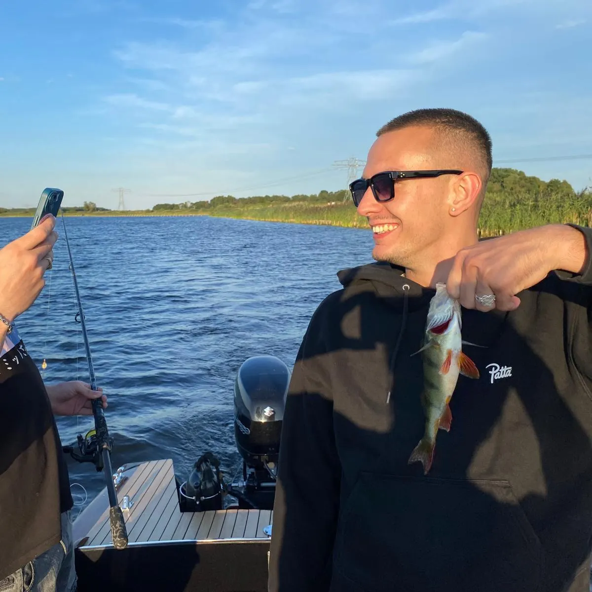 European perch caught on Fishbrain