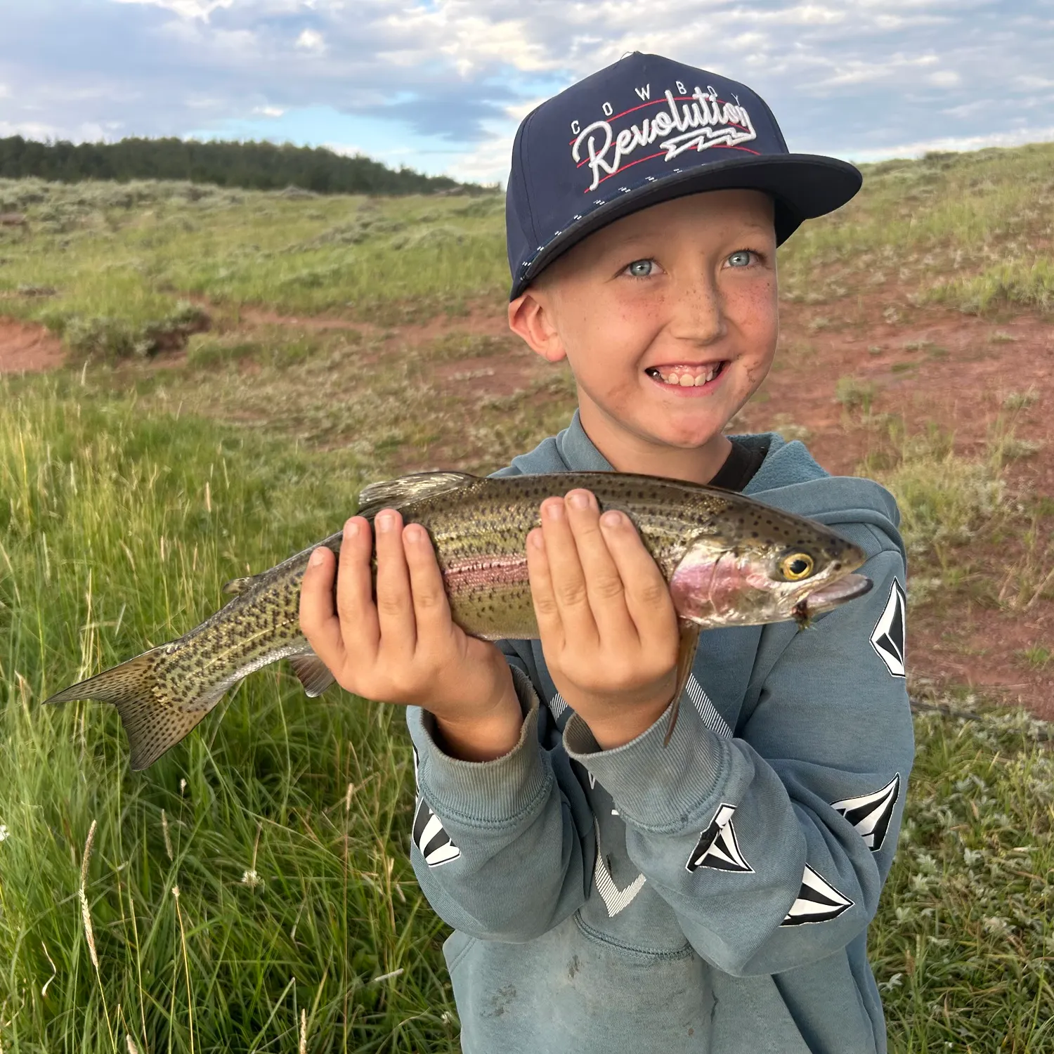 Rainbow trout caught on Fishbrain