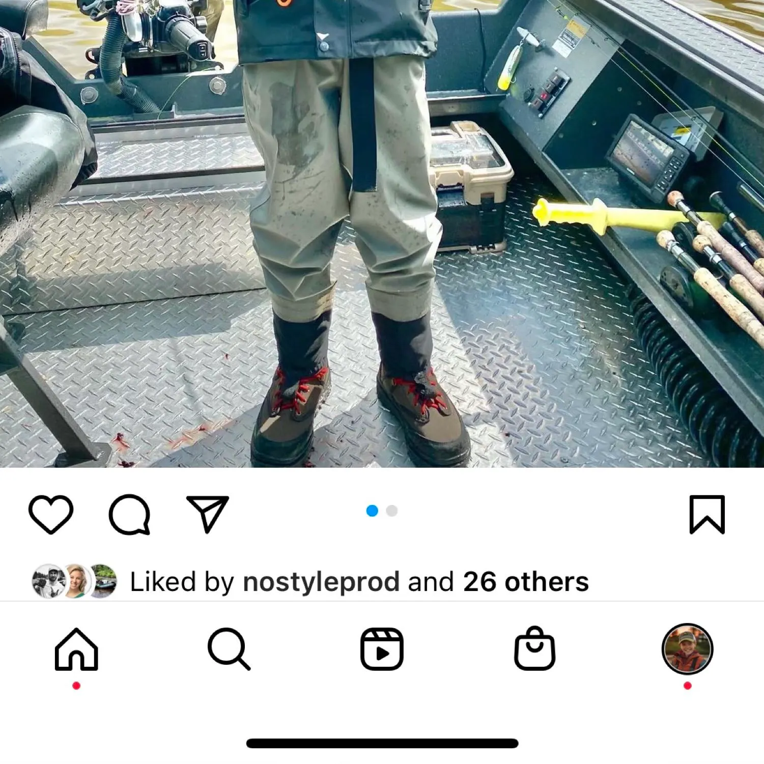 recently logged catches