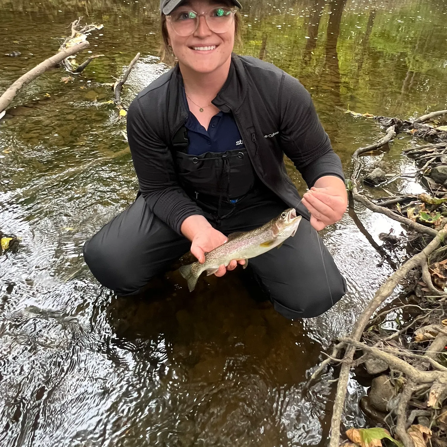 Rainbow trout caught on Fishbrain