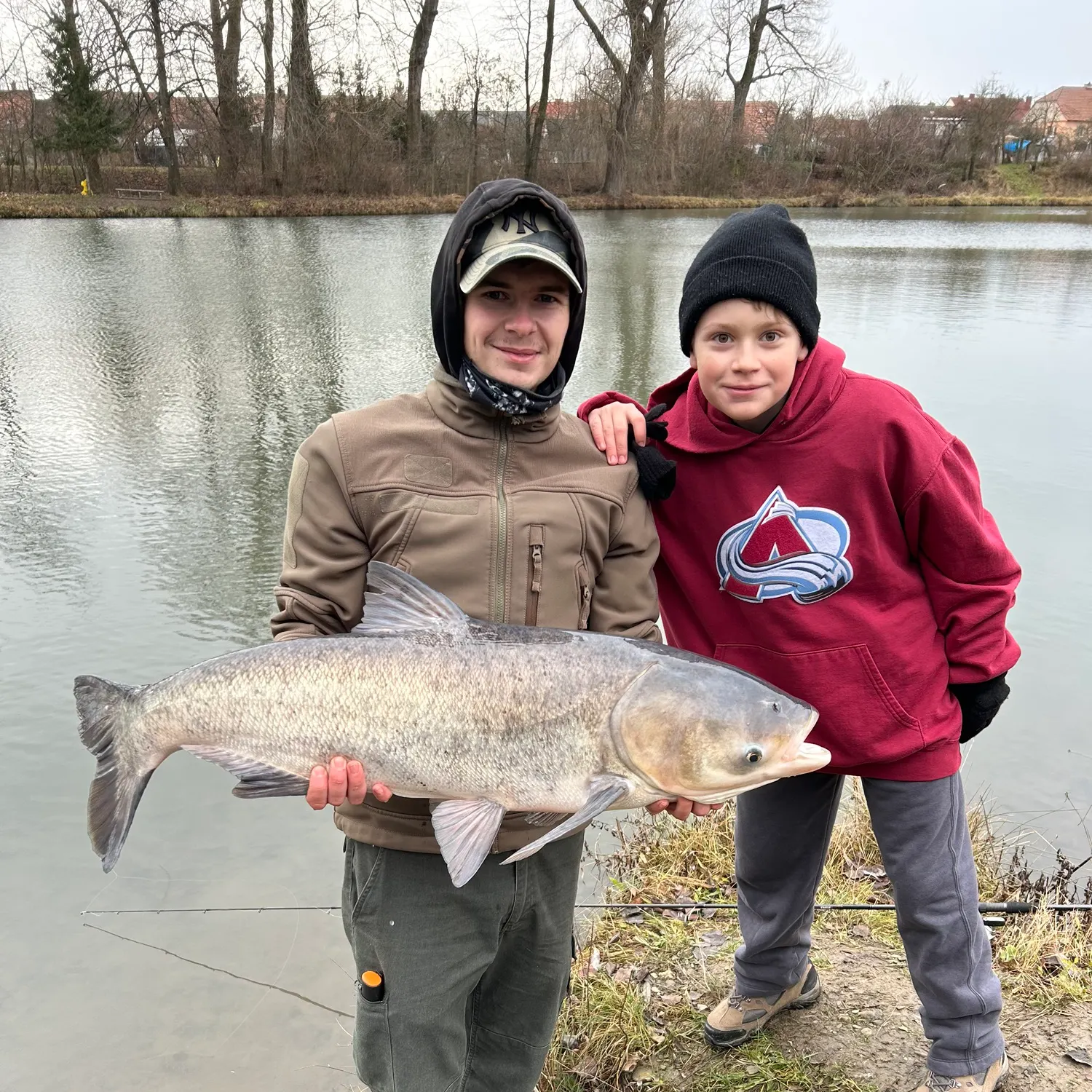 Bighead carp caught on Fishbrain