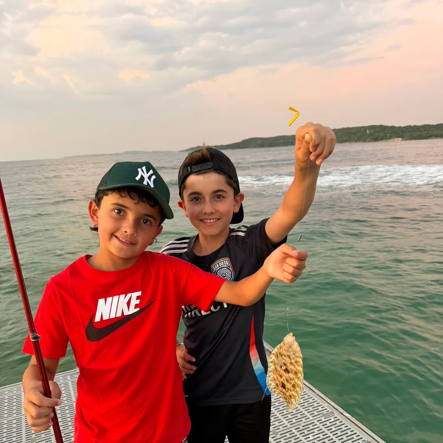 recently logged catches