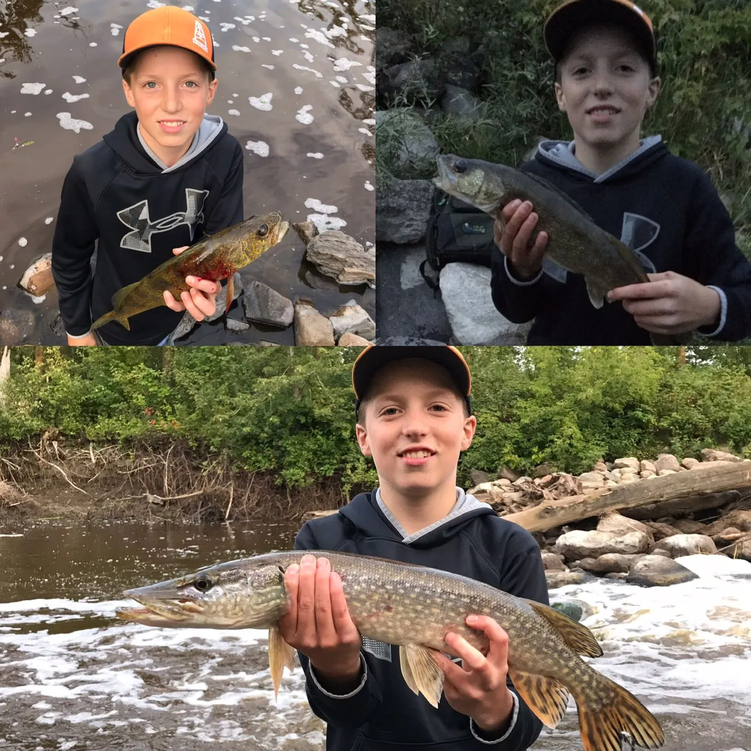 recently logged catches