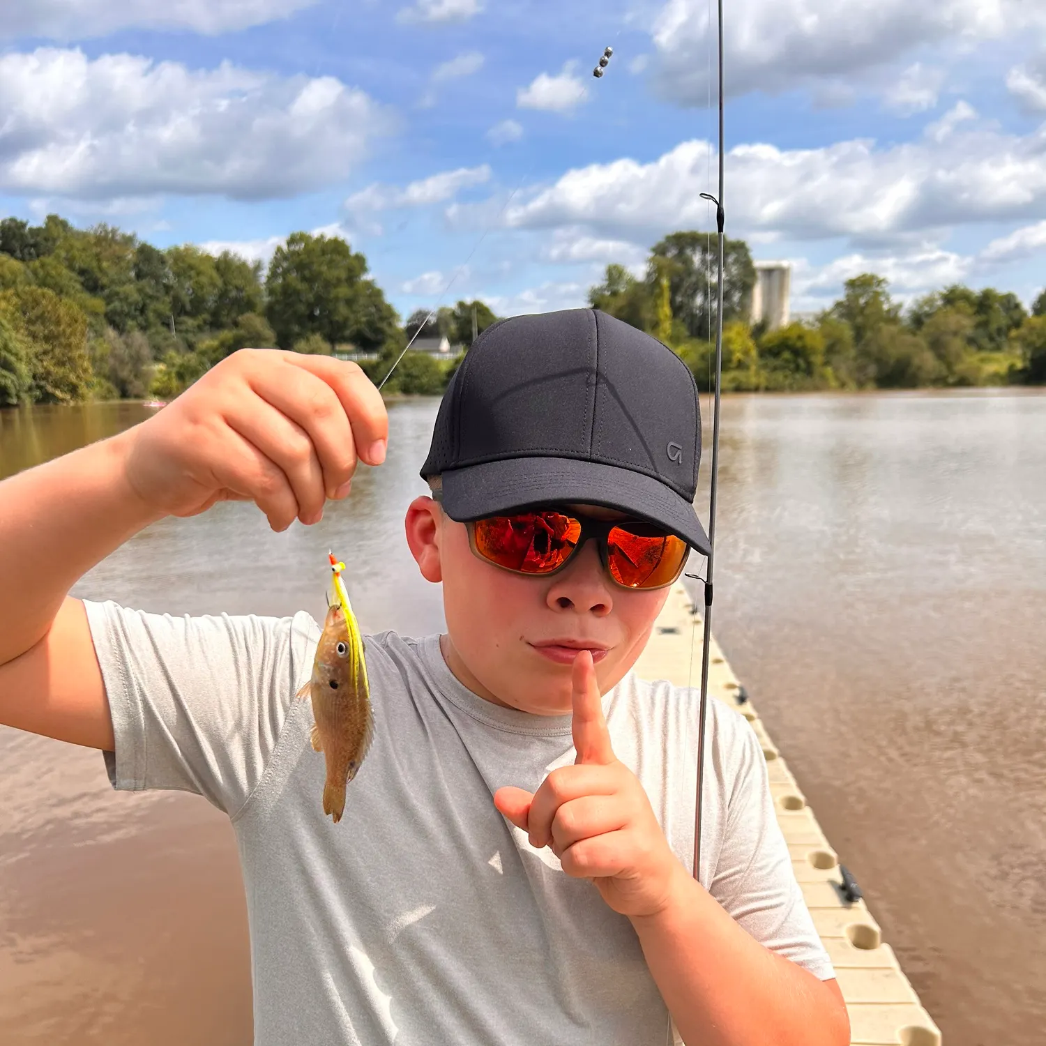 Bluegill caught on Fishbrain