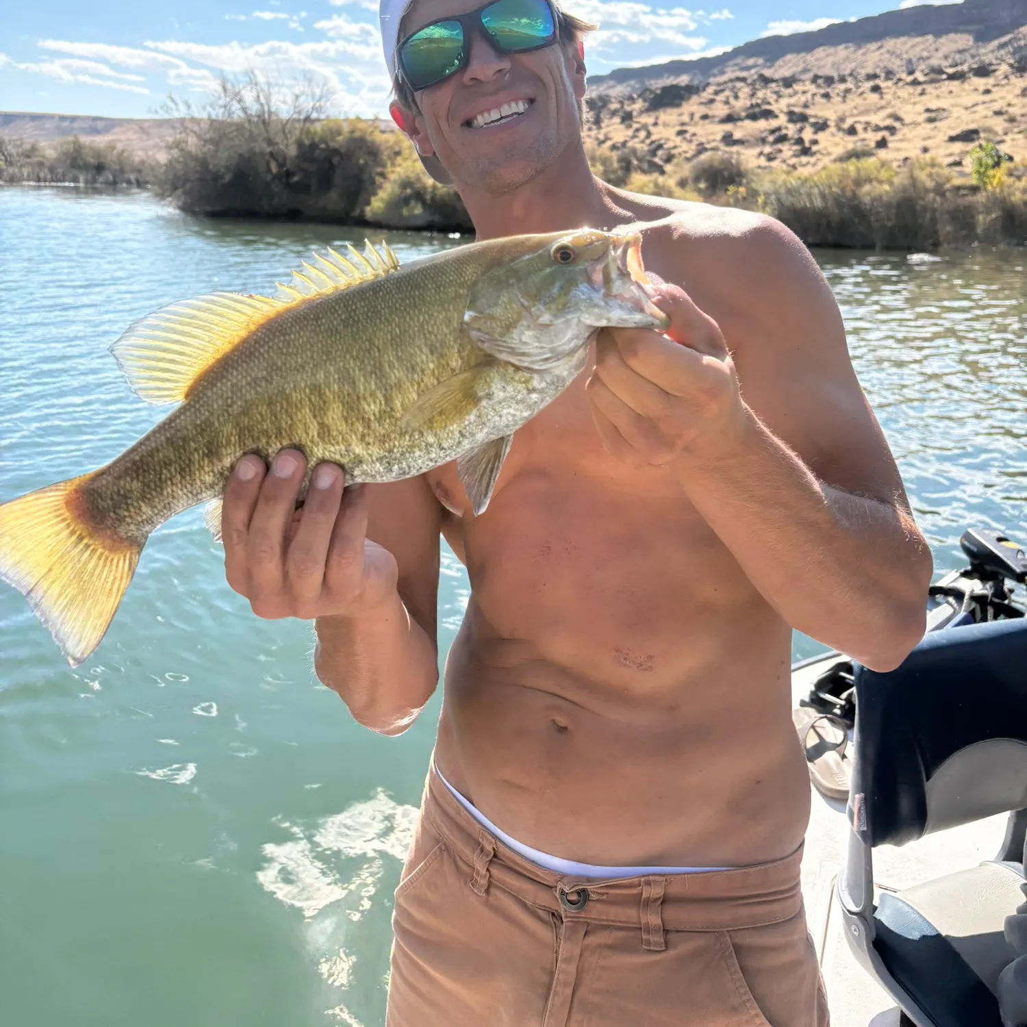 Smallmouth bass caught on Fishbrain