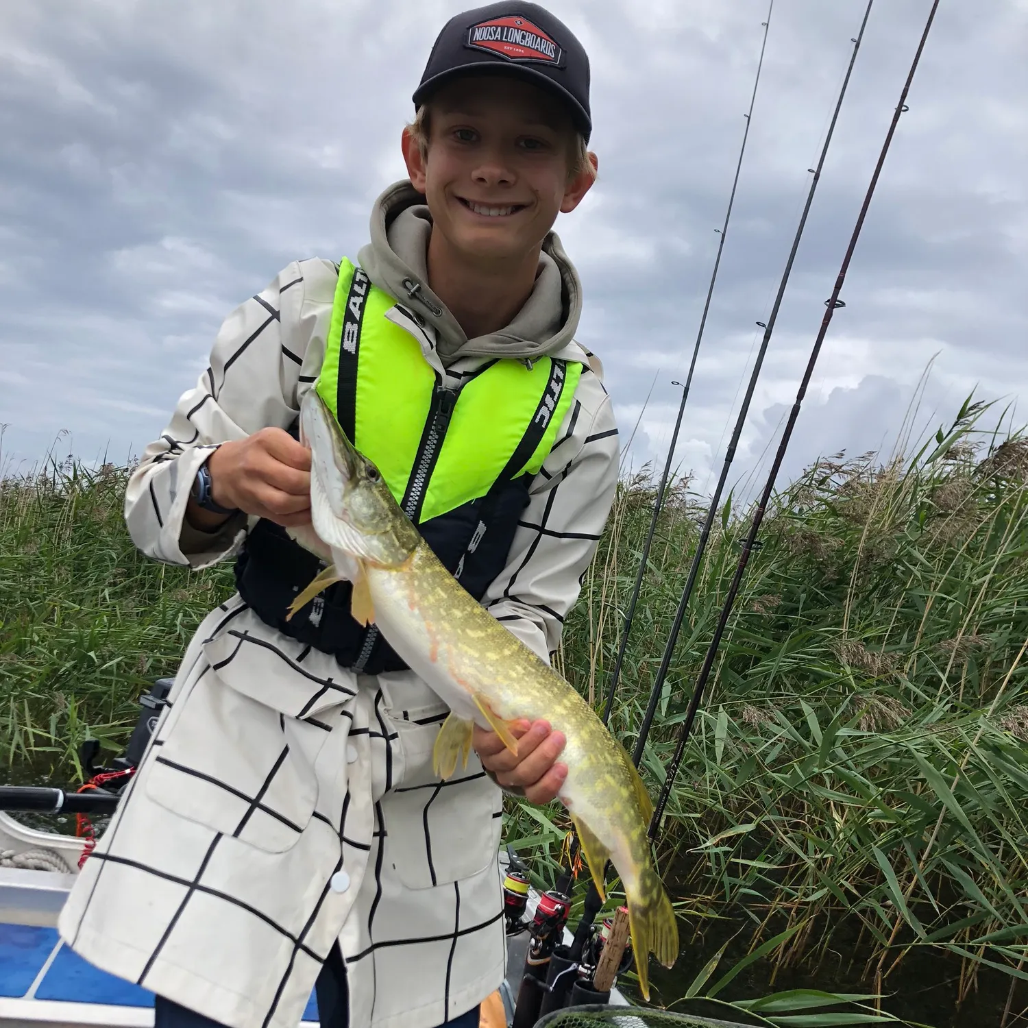 Northern pike caught on Fishbrain