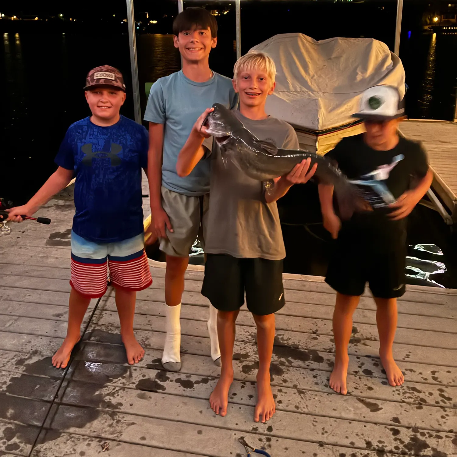 recently logged catches