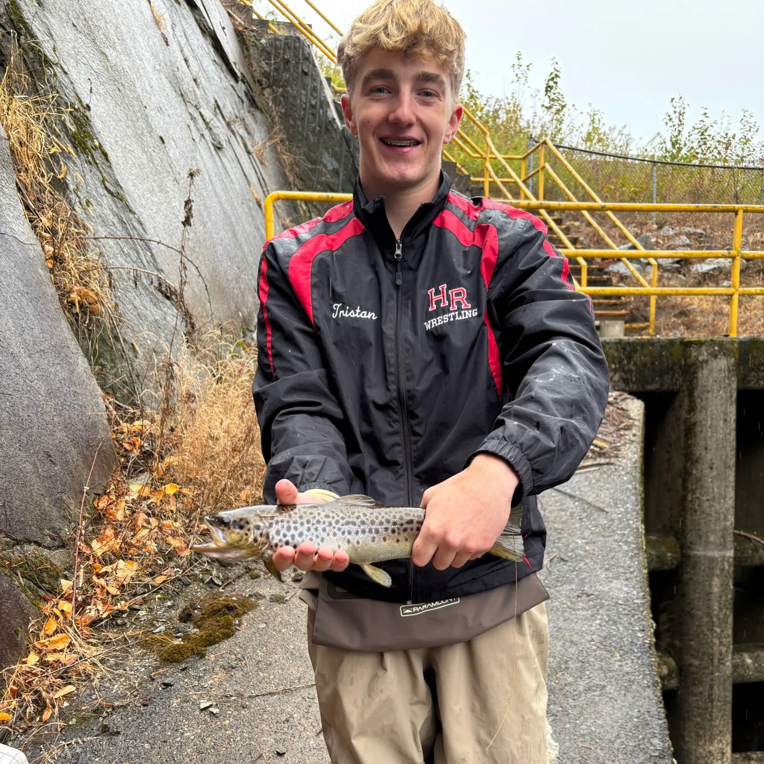 Landlocked atlantic salmon caught on Fishbrain