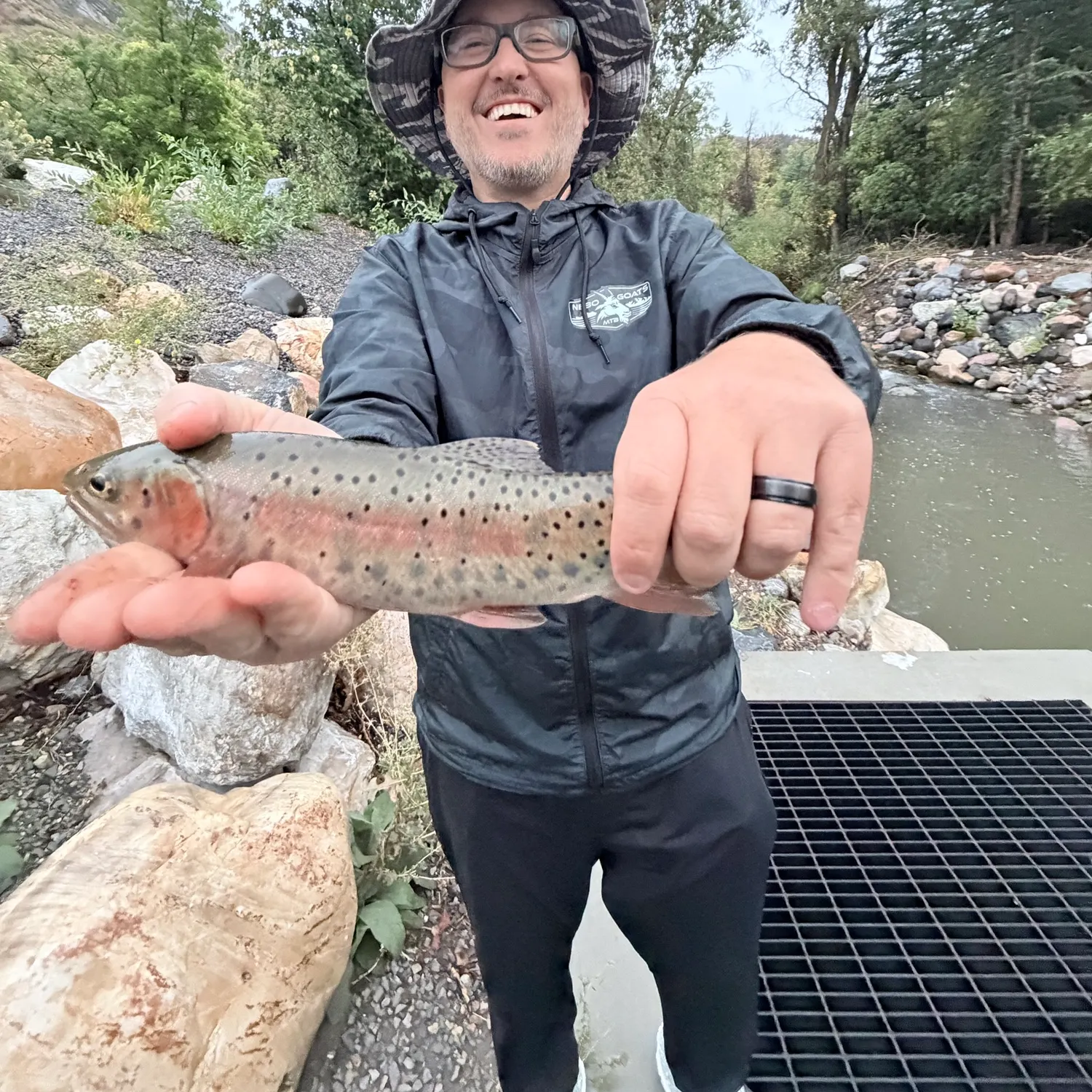 Cutthroat trout caught on Fishbrain