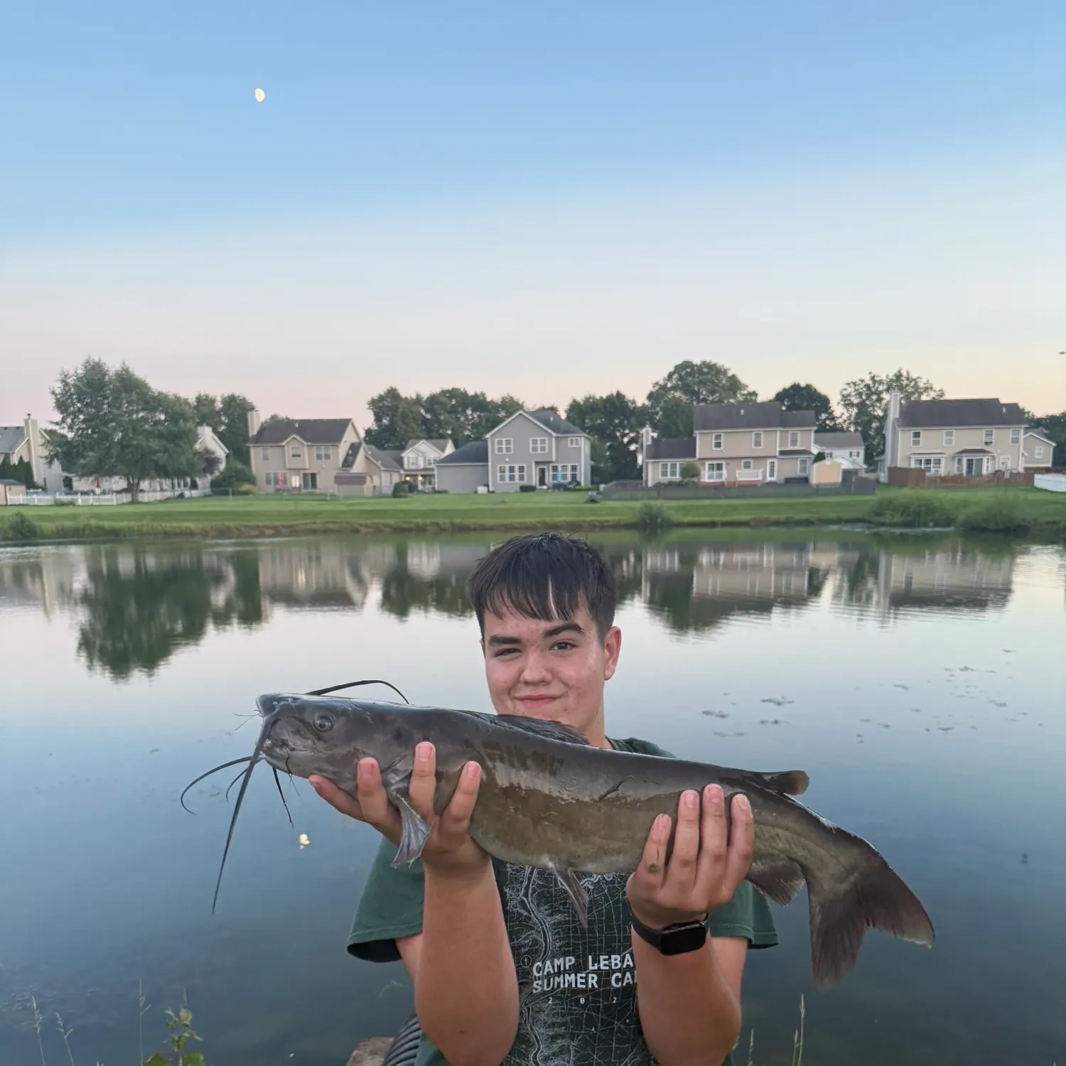 Channel catfish caught on Fishbrain