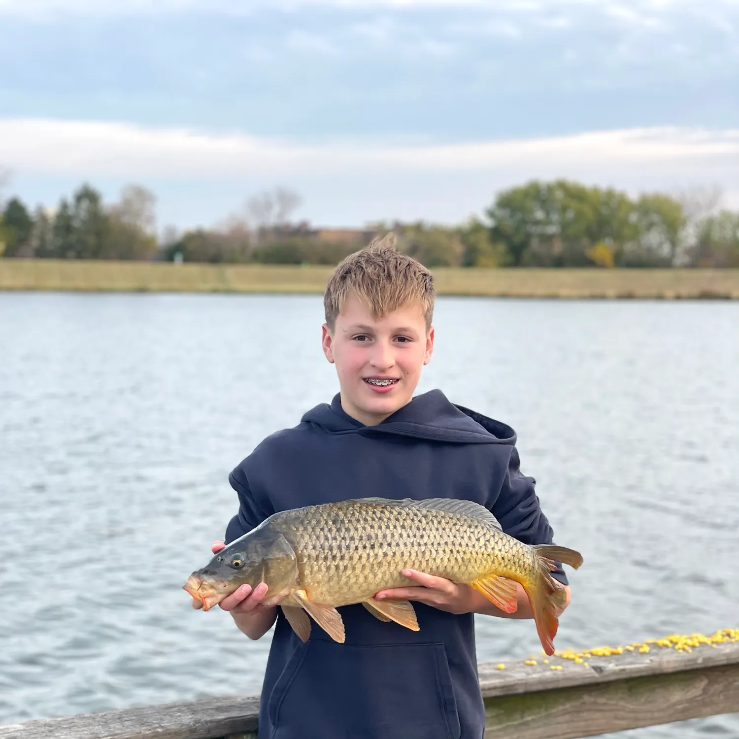 Common carp caught on Fishbrain