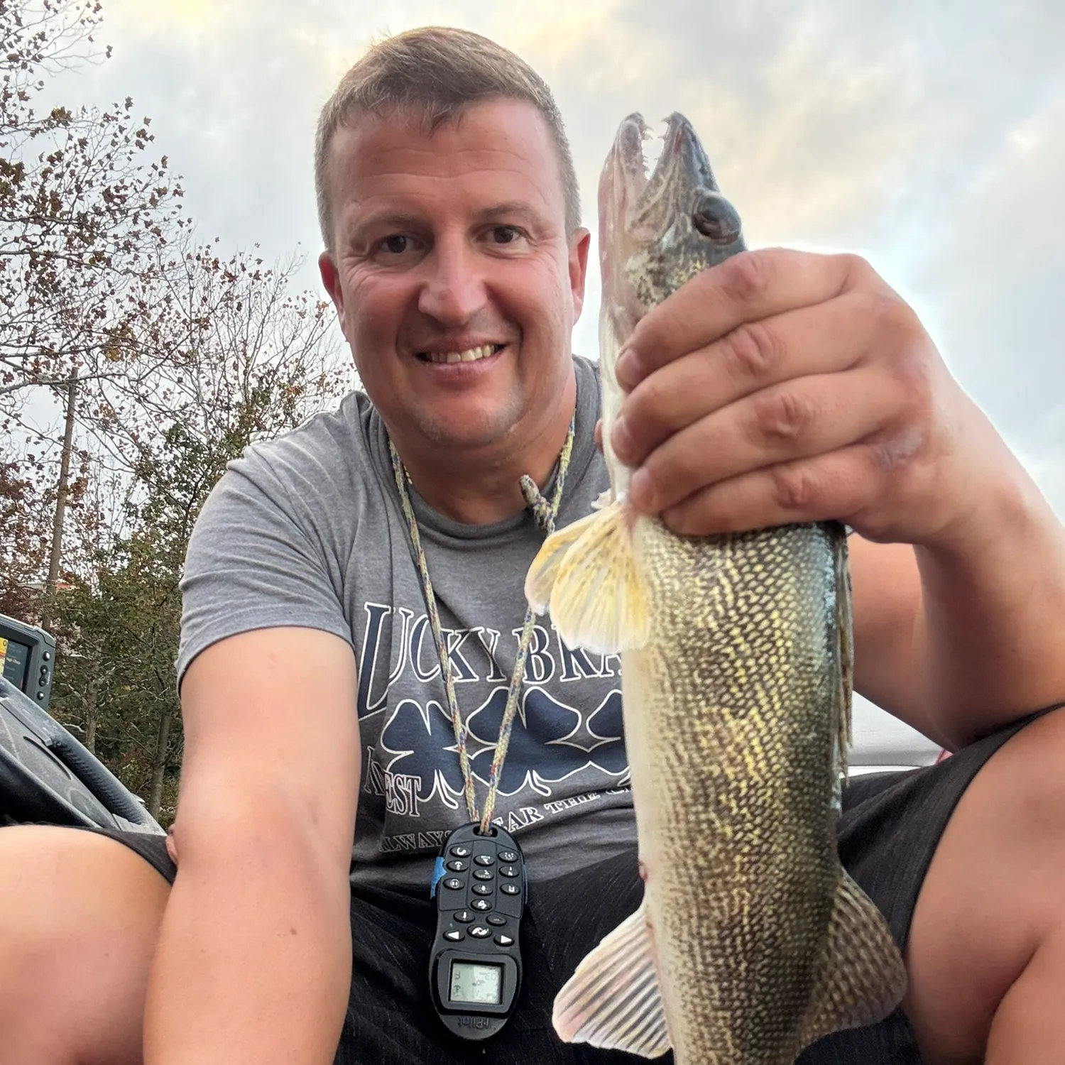 Walleye caught on Fishbrain