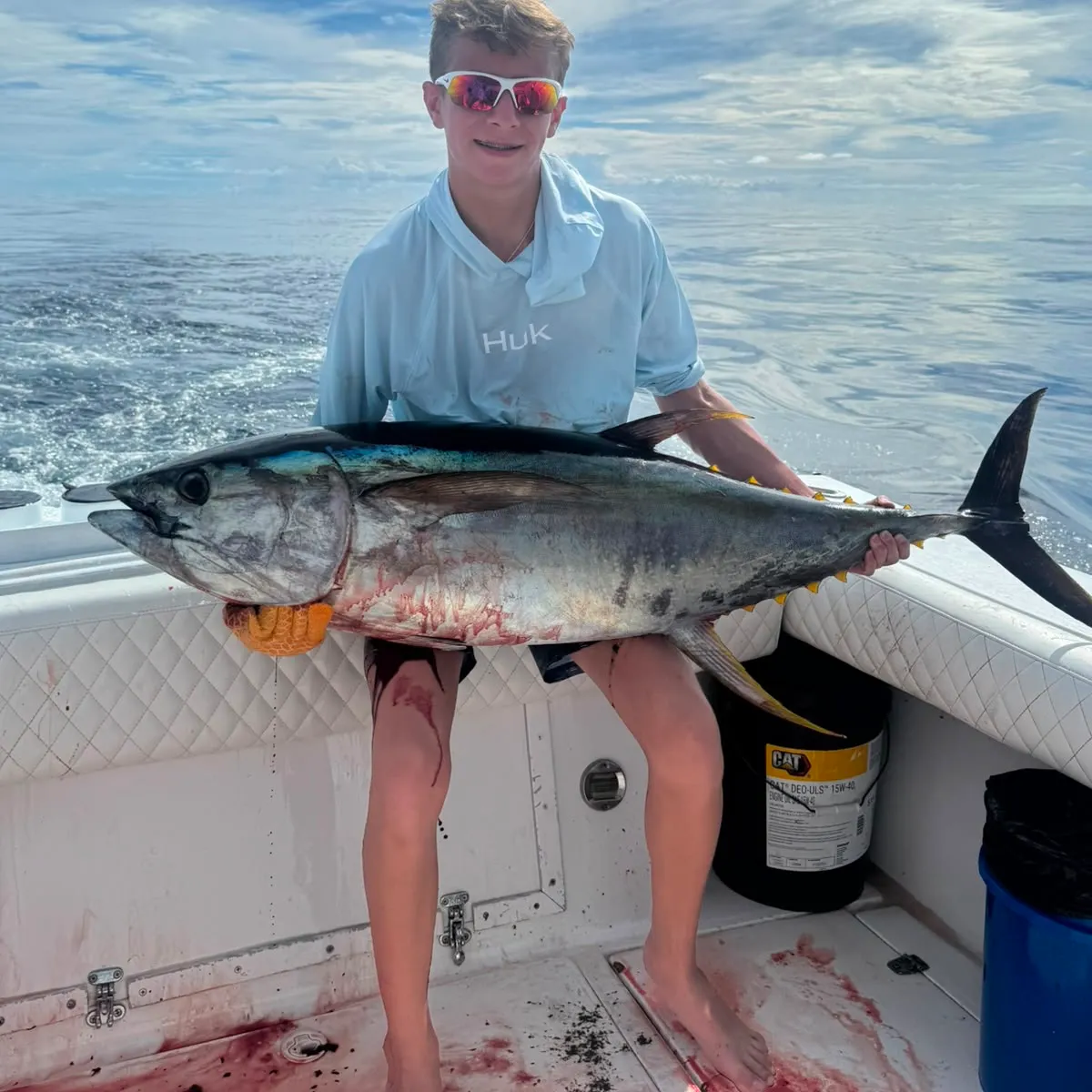 The most recent Yellowfin tuna catches on Fishbrain