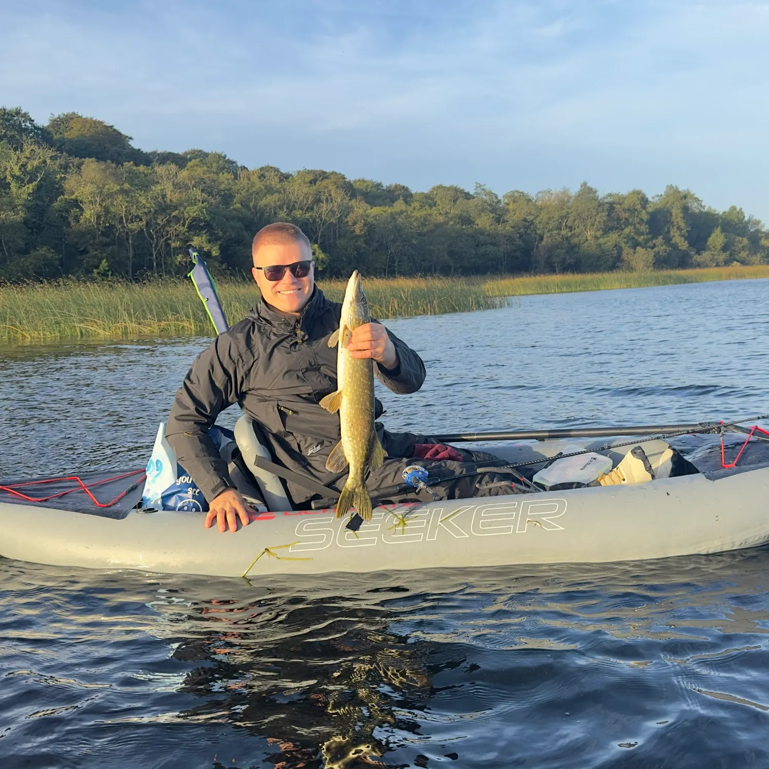 Northern pike caught on Fishbrain