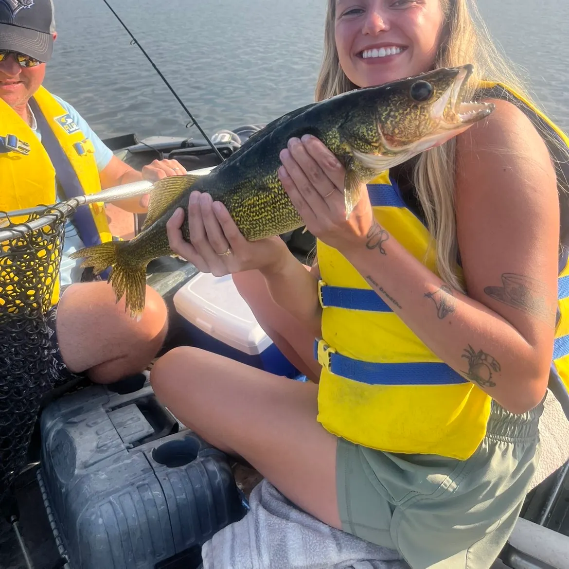 Walleye caught on Fishbrain