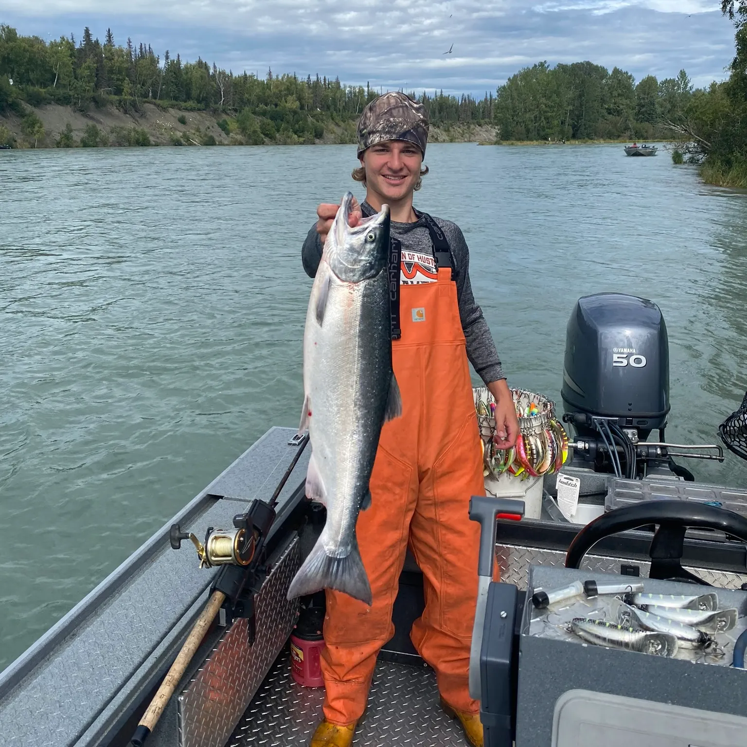 The most recent Coho salmon catches on Fishbrain