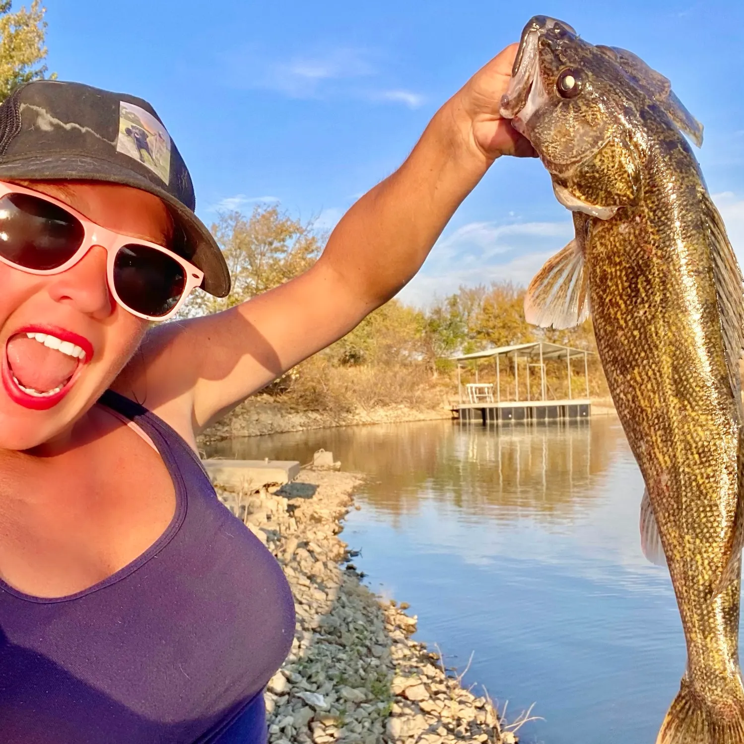 Walleye caught on Fishbrain