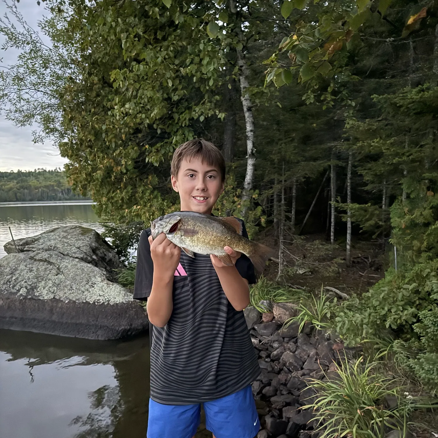 Smallmouth bass caught on Fishbrain