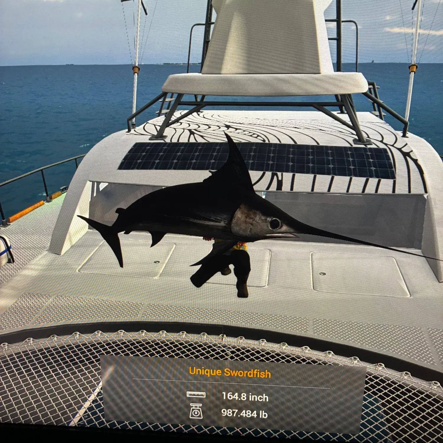 The most recent Swordfish catches on Fishbrain
