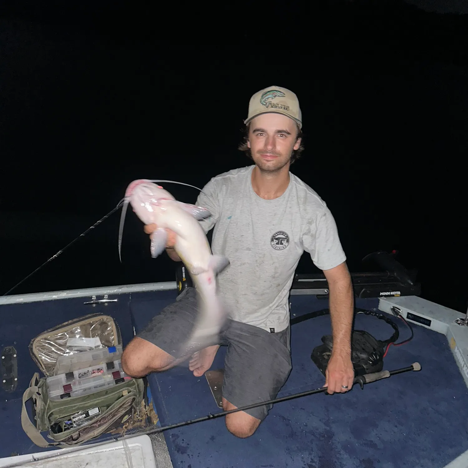 Channel catfish caught on Fishbrain