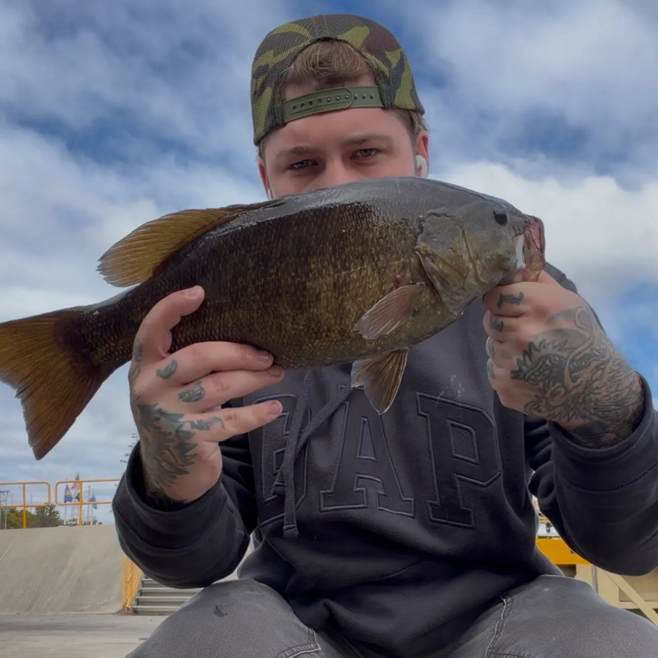 Smallmouth bass caught on Fishbrain