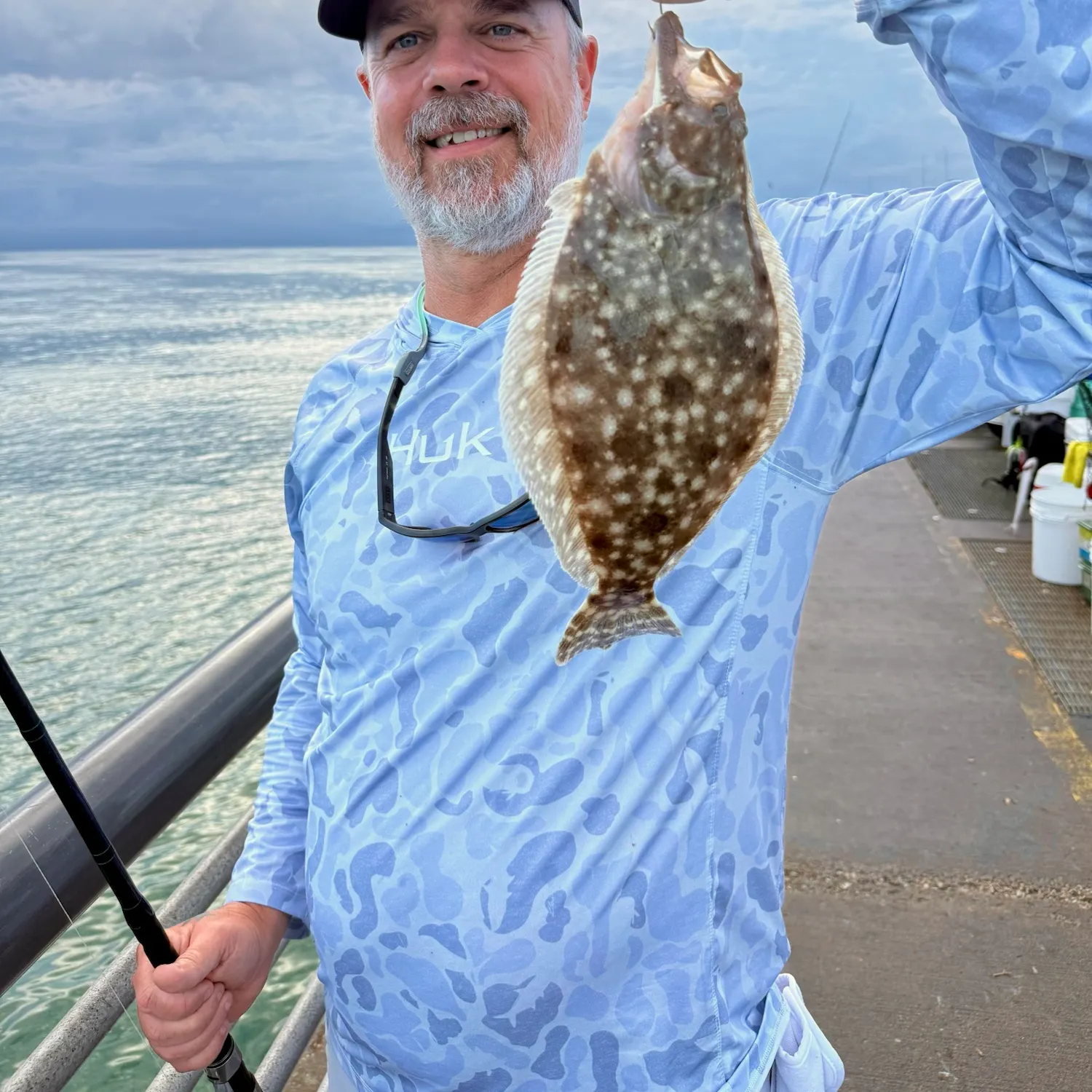 Southern flounder caught on Fishbrain