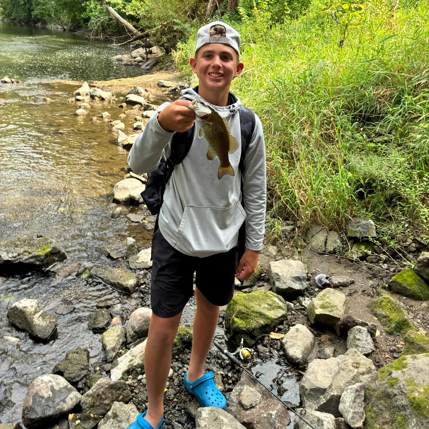 Smallmouth bass caught on Fishbrain