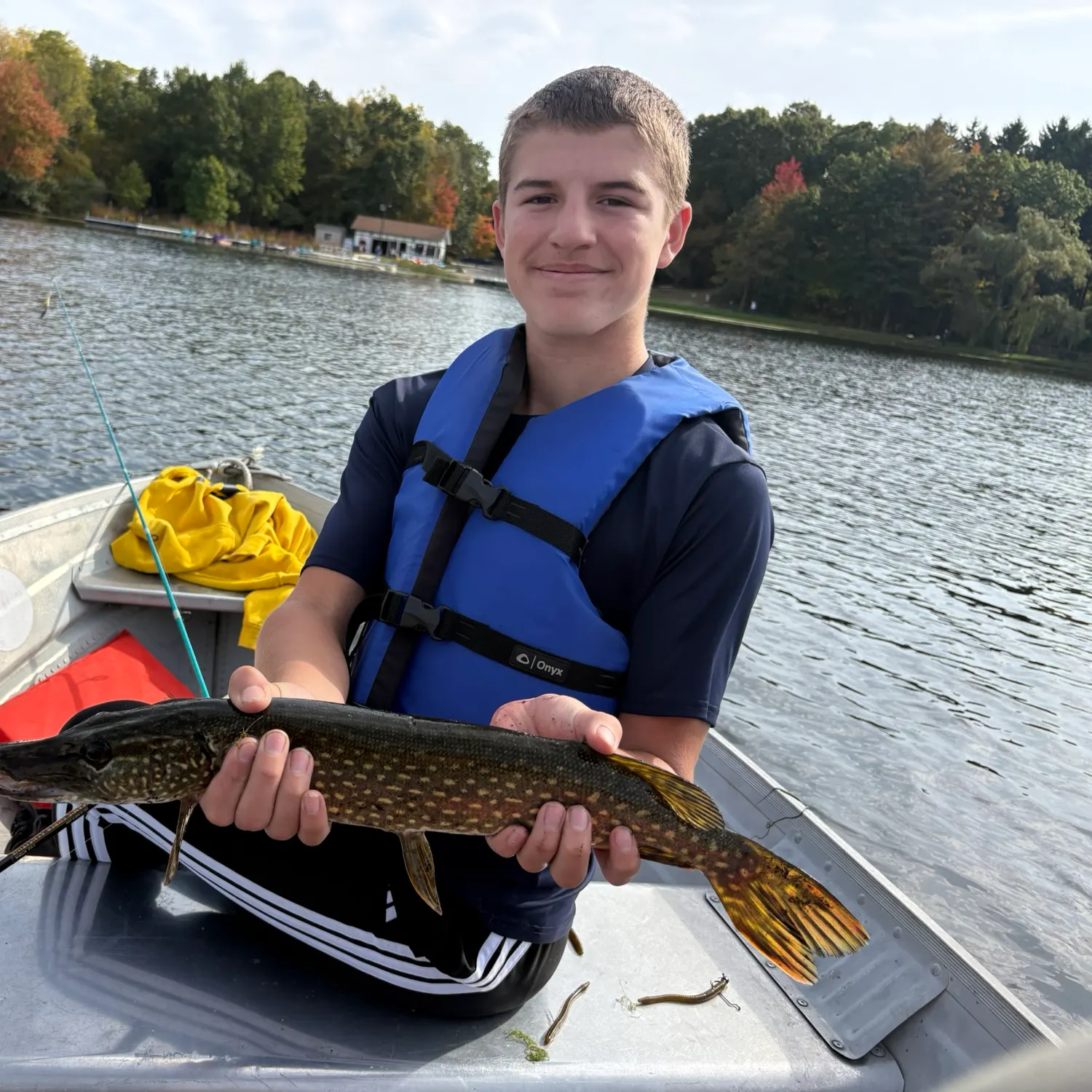 Northern pike caught on Fishbrain