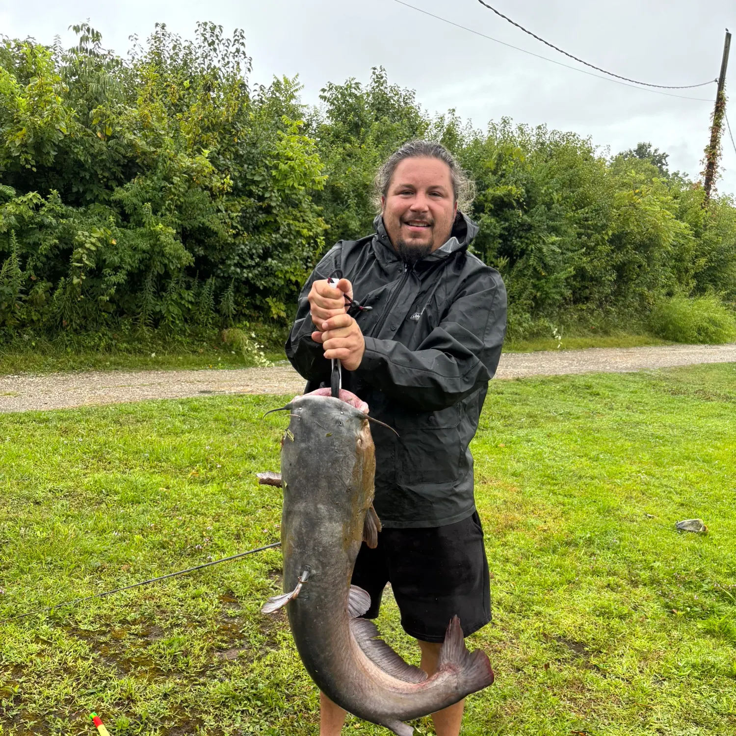 Blue catfish caught on Fishbrain