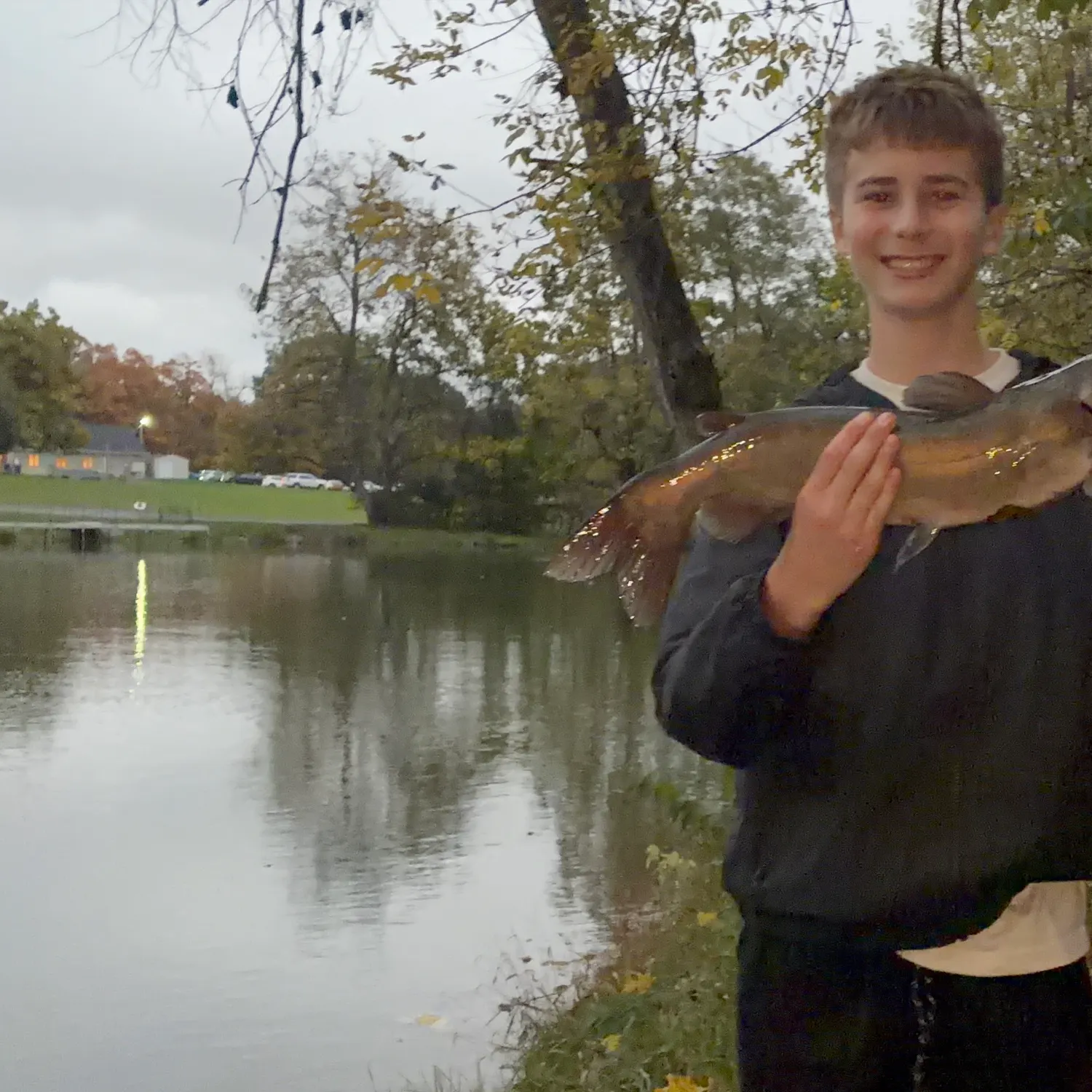 Channel catfish caught on Fishbrain