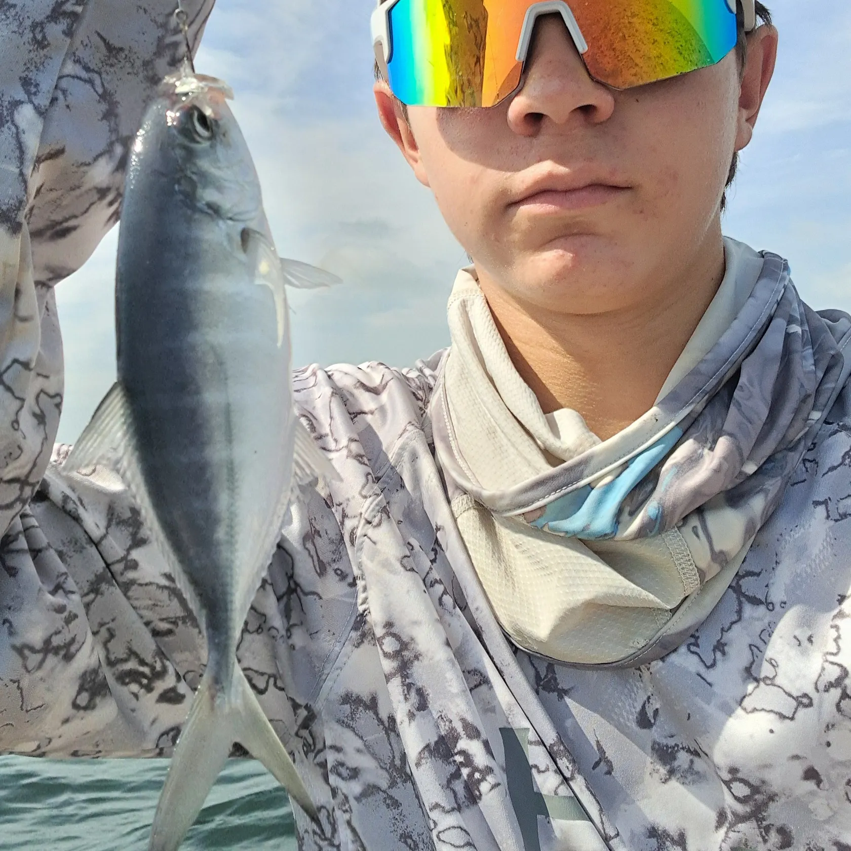 Blue runner caught on Fishbrain