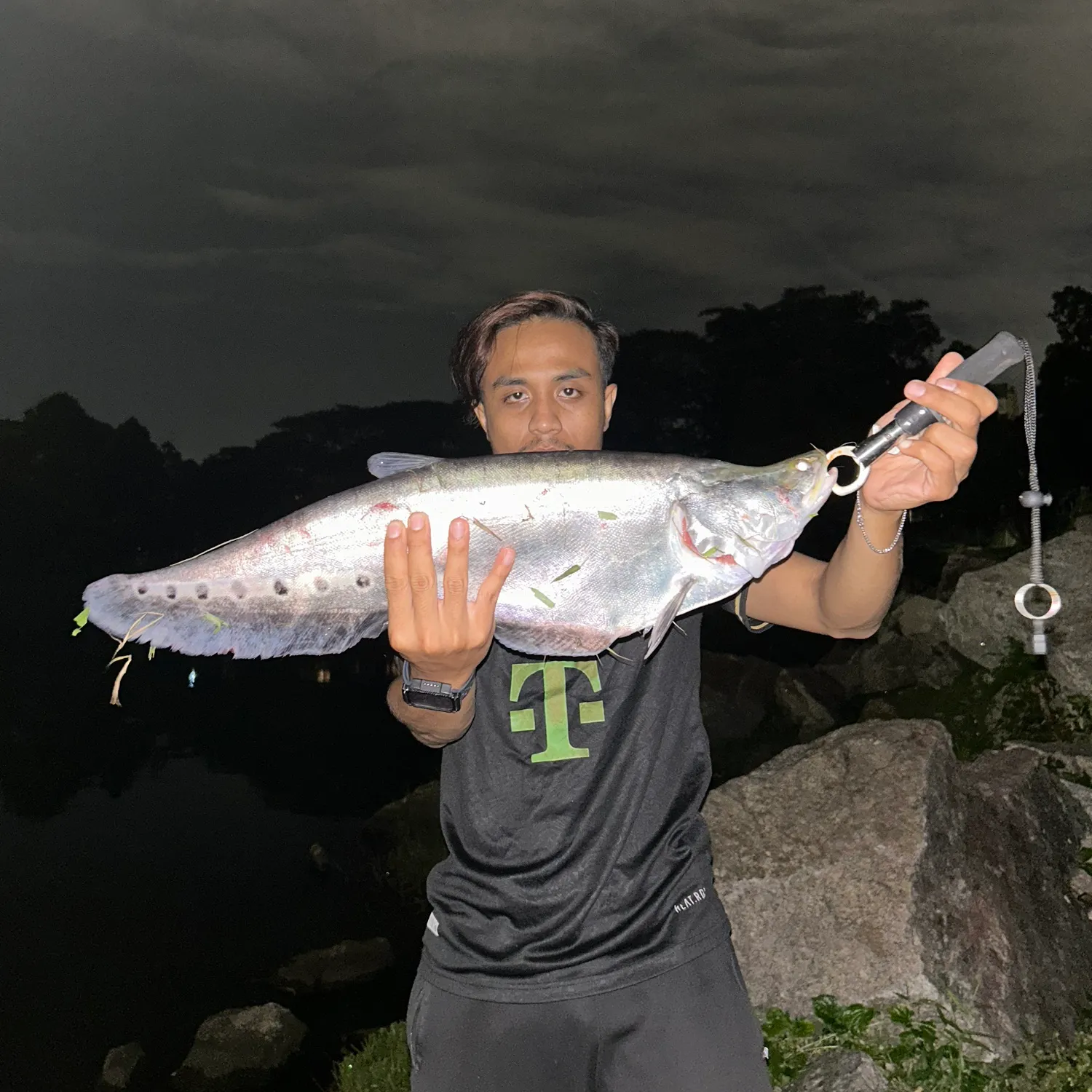 The most recent Clown knifefish catches on Fishbrain