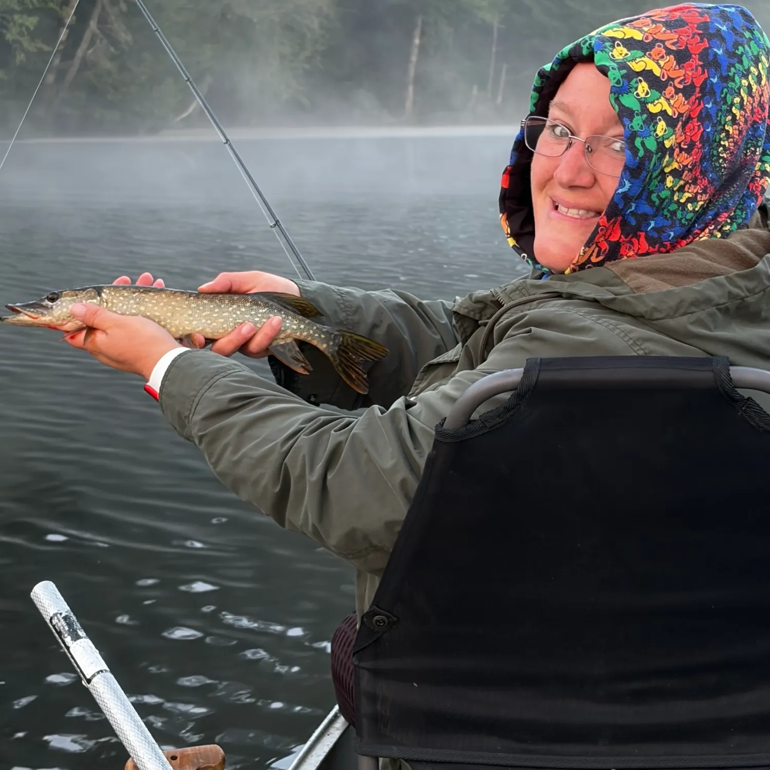 Northern pike caught on Fishbrain