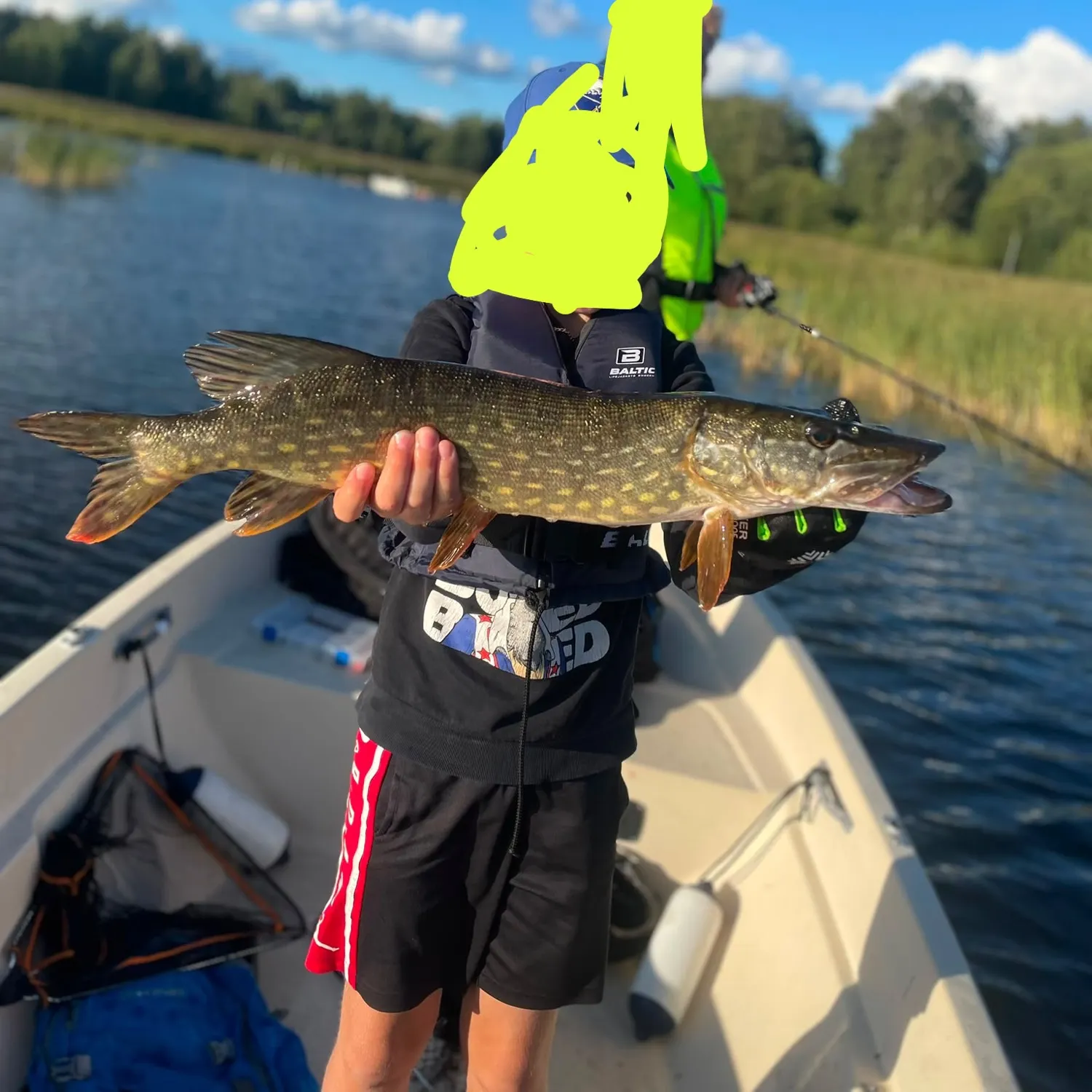 Northern pike caught on Fishbrain