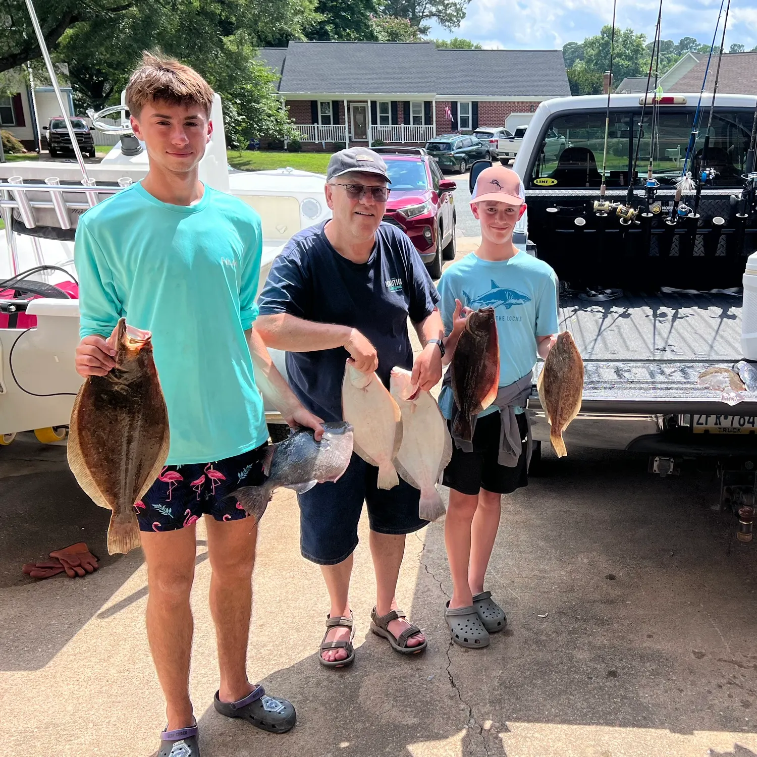 recently logged catches